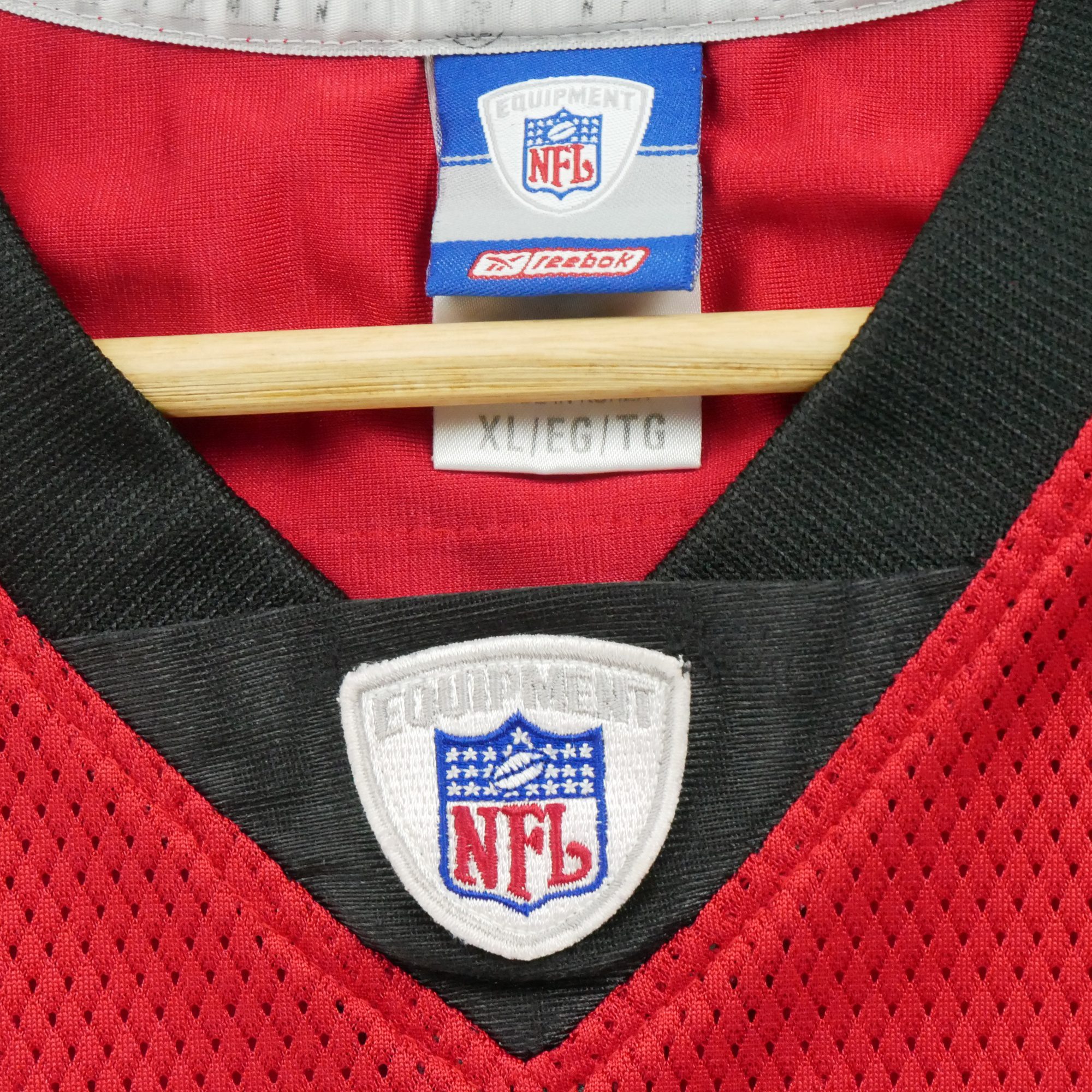 Maillot Homme NFL Atlanta Falcons Rouge 12