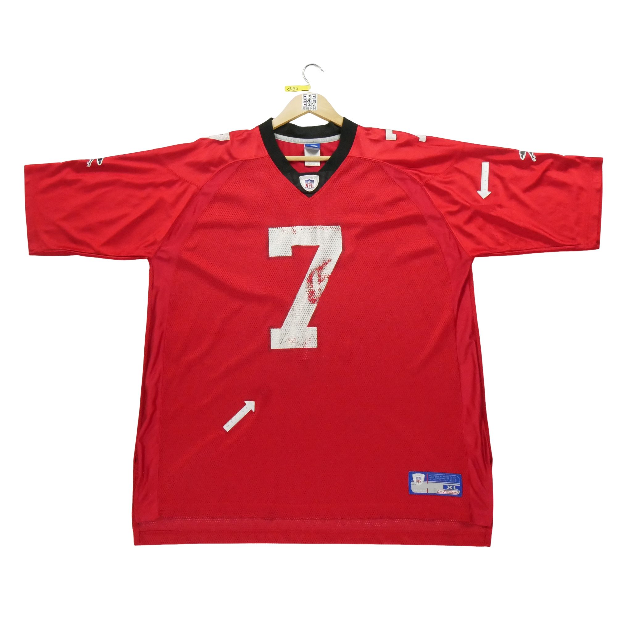 Maillot Homme NFL Atlanta Falcons Rouge 4