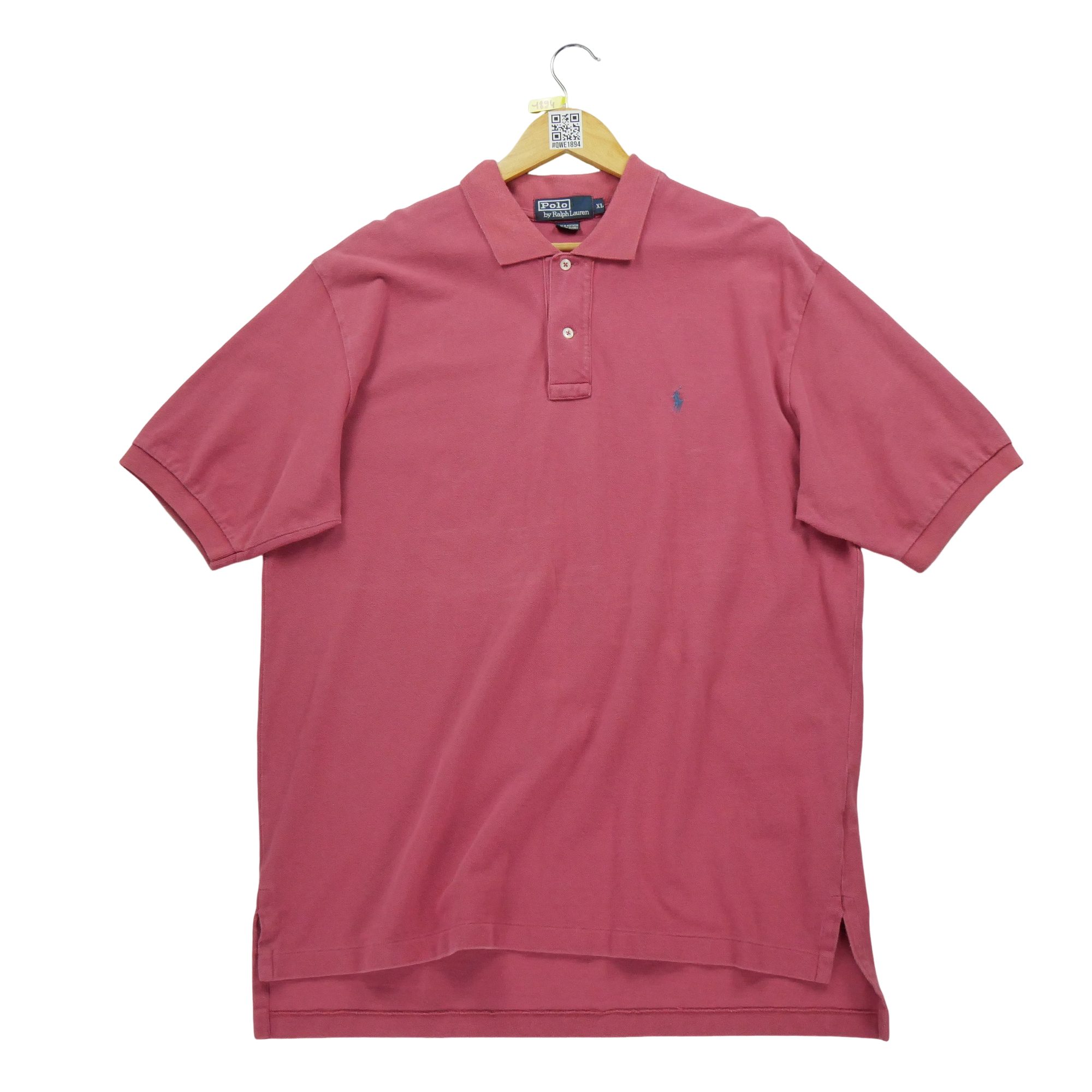 Polo manches courtes Homme  Rouge 3