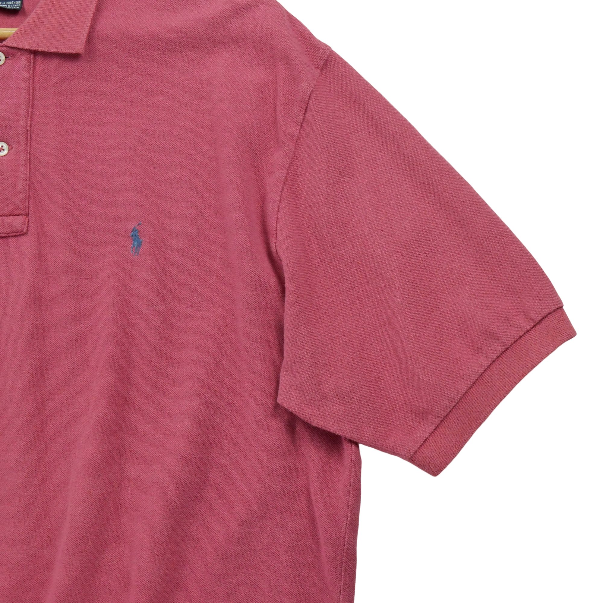 Polo manches courtes Homme  Rouge 4