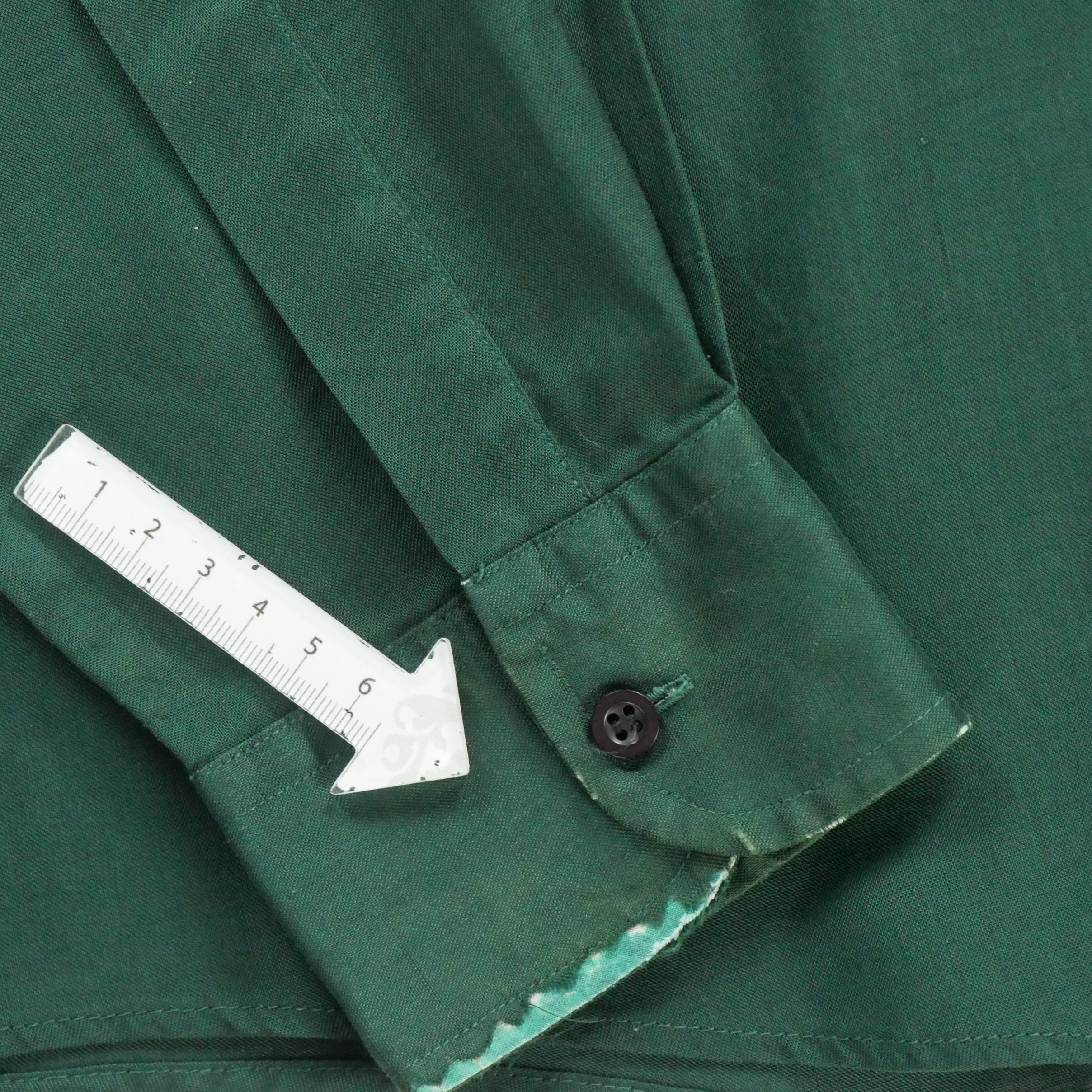 Chemise classiques Homme uni Vert 6
