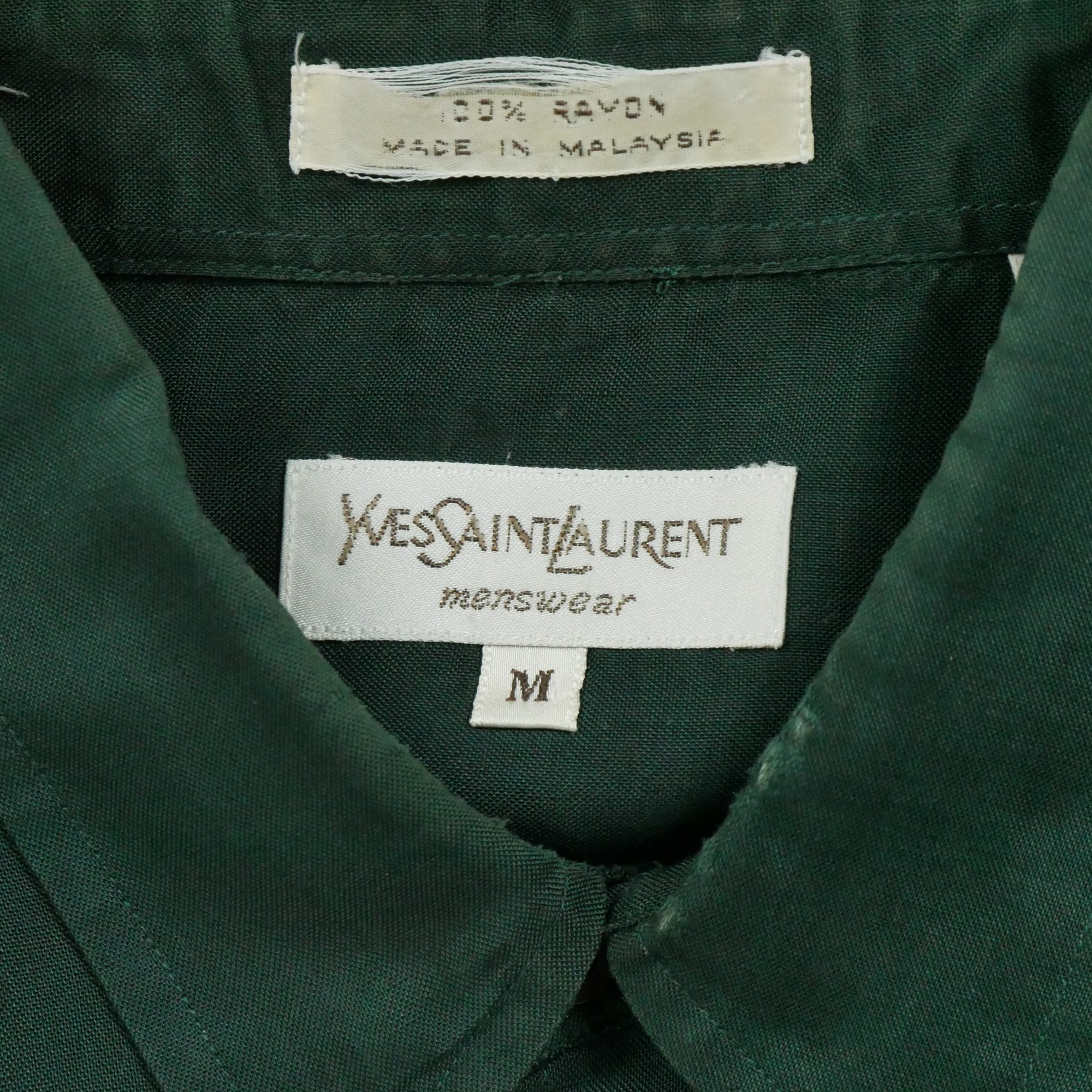 Chemise classiques Homme uni Vert 8