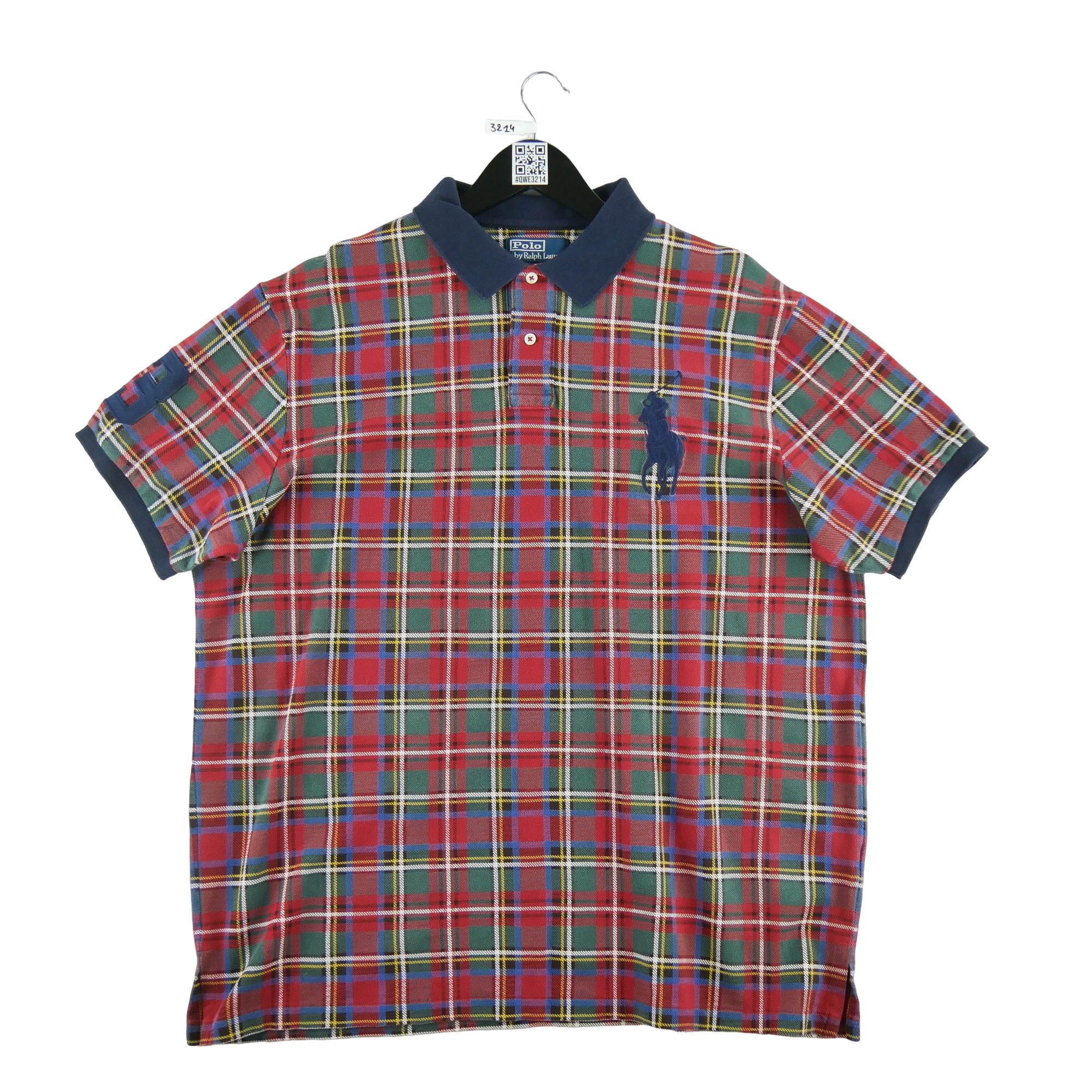 Polo manches courtes Homme  Rouge 2