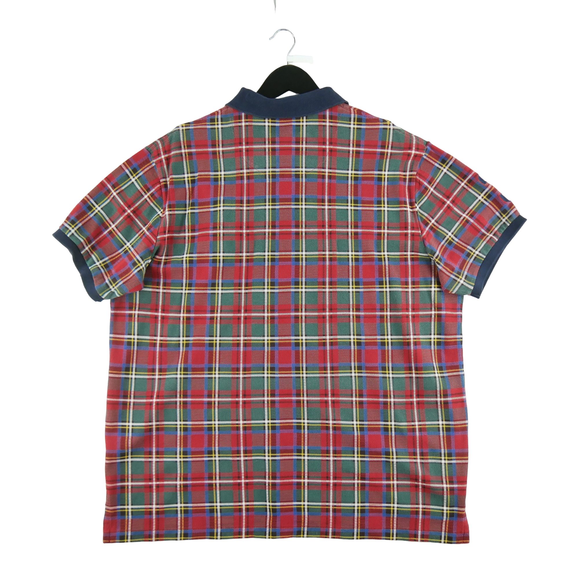 Polo manches courtes Homme  Rouge 3