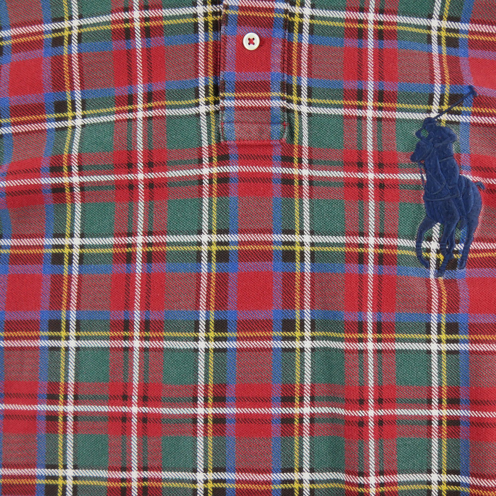 Polo manches courtes Homme  Rouge 4