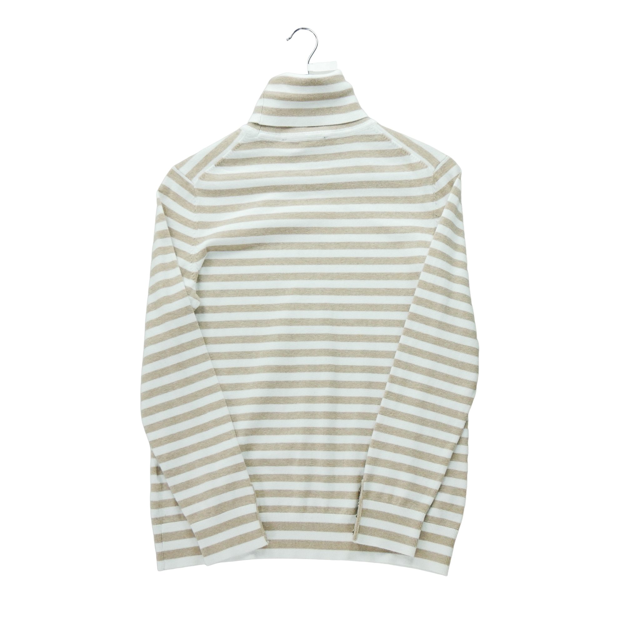 Pull Femme  Col roulé Beige 2