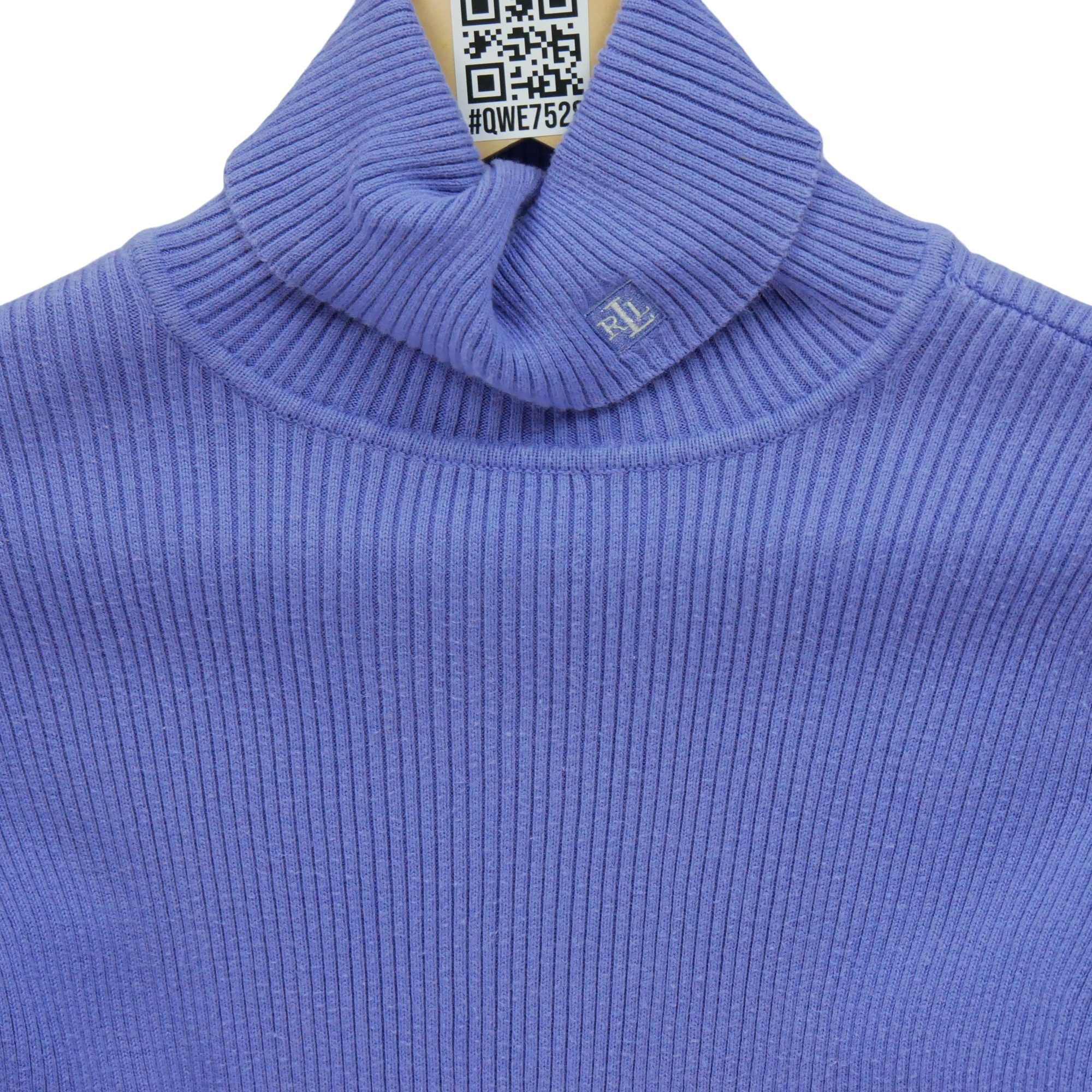 Pull Femme  Col roulé Violet 3