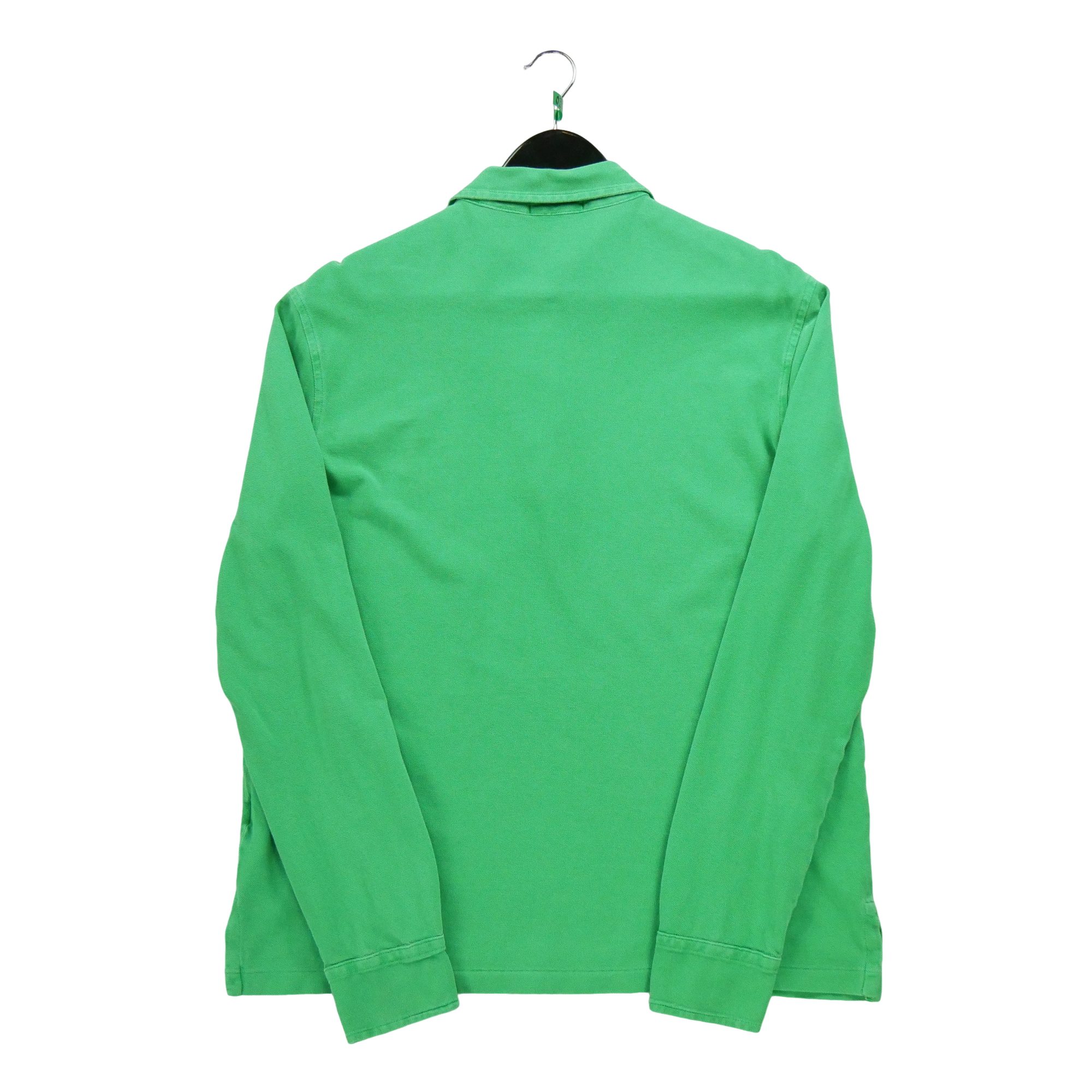 Polo manches longues Homme  Vert 2