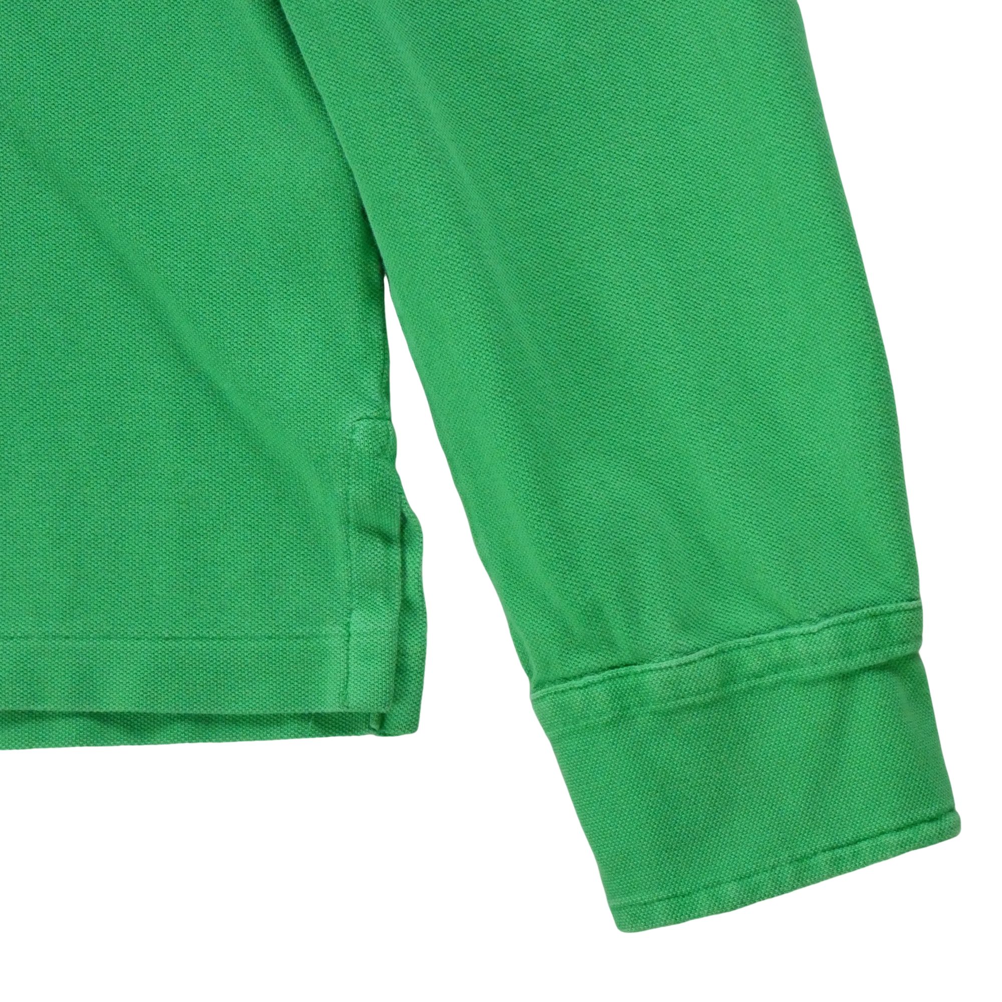 Polo manches longues Homme  Vert 4