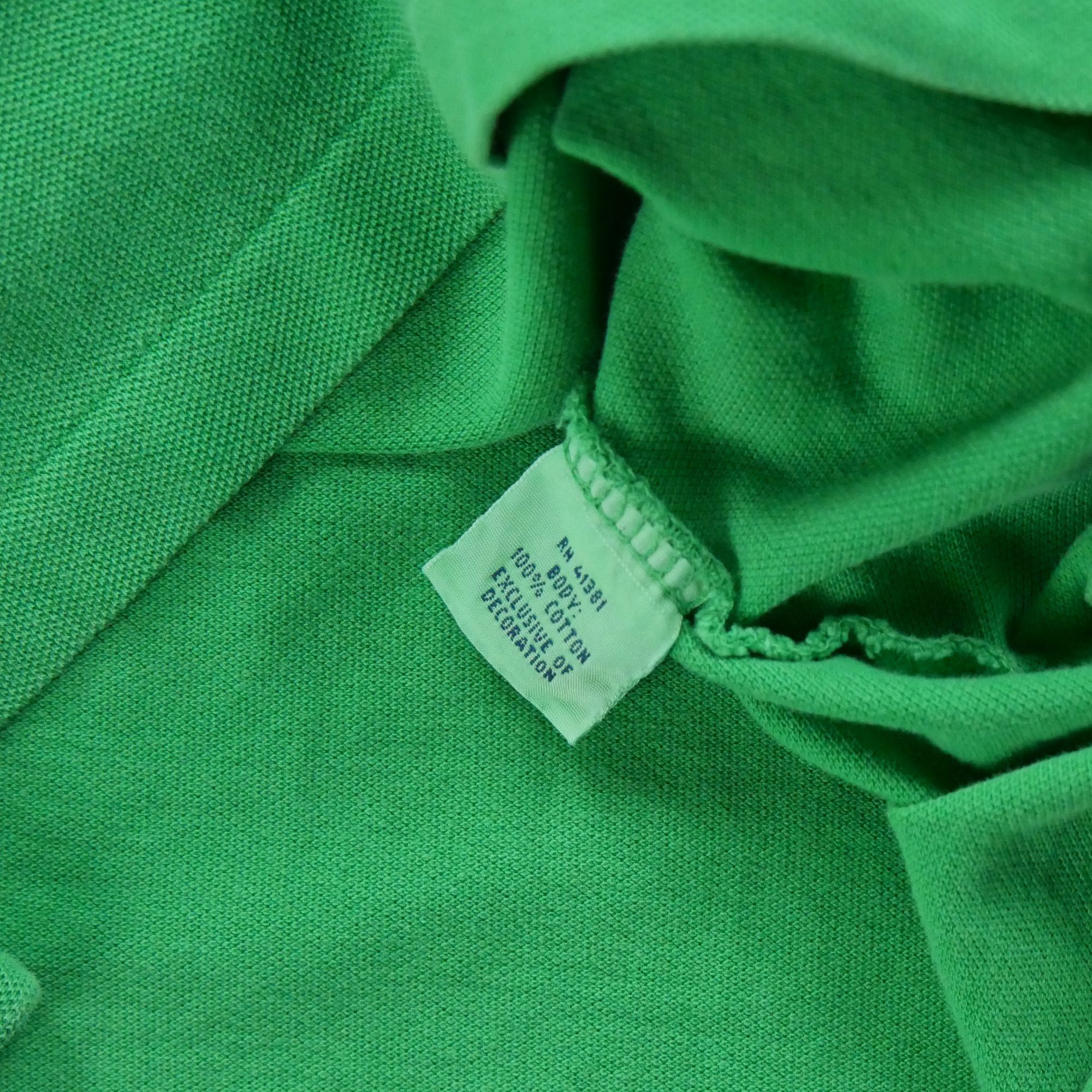 Polo manches longues Homme  Vert 7