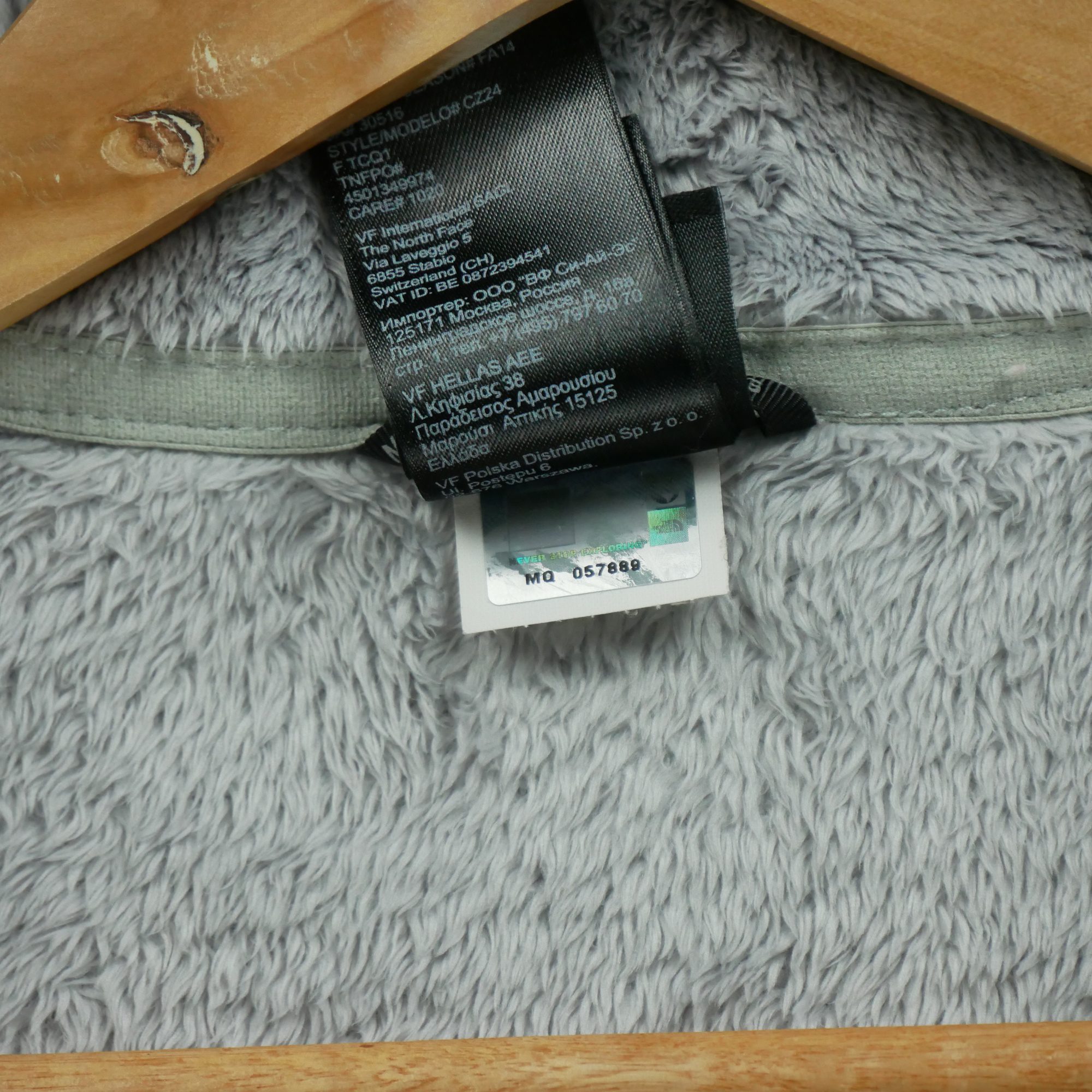Veste polaire Femme  Osito TNF Gris 8