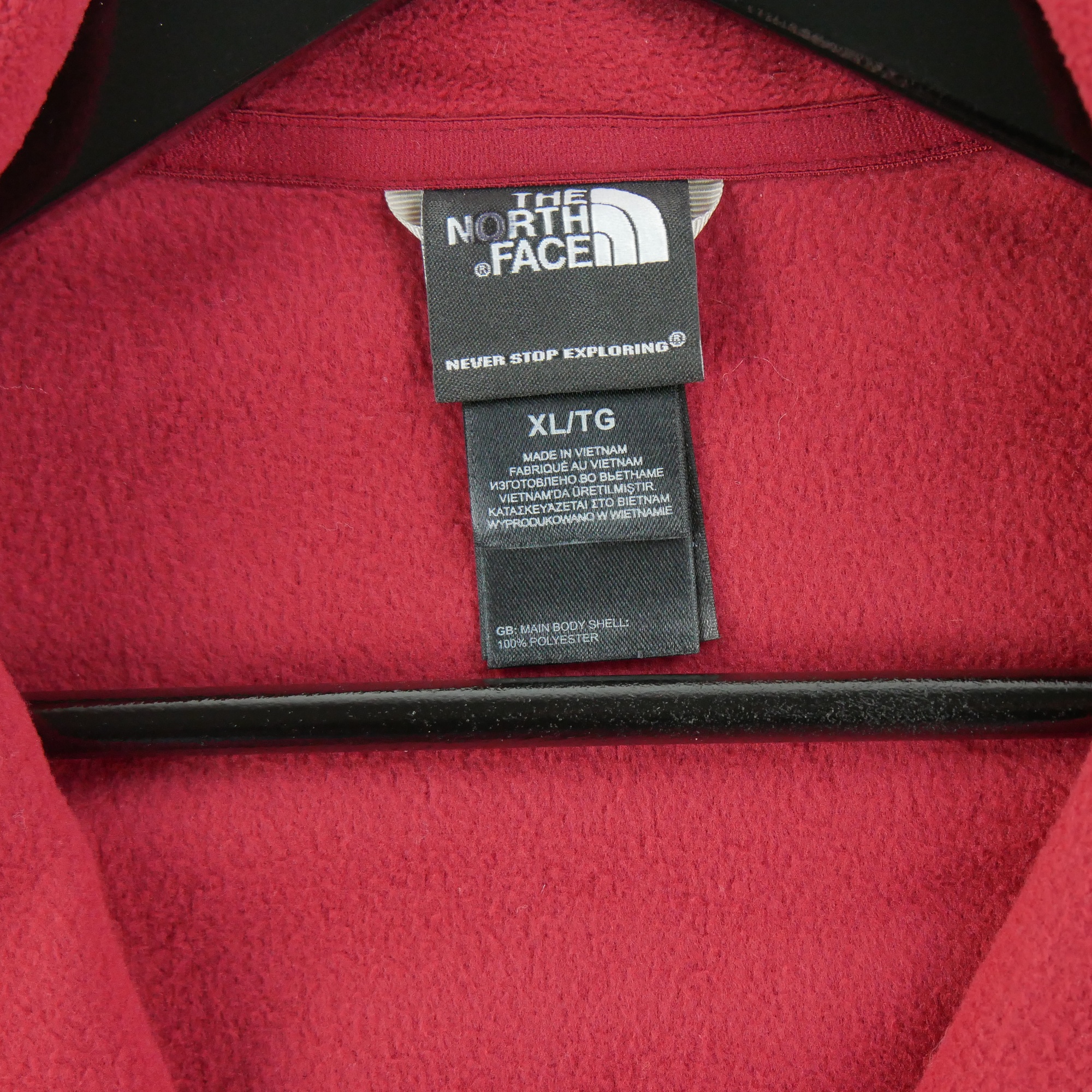 Pull polaire Homme  TNF Rouge 7