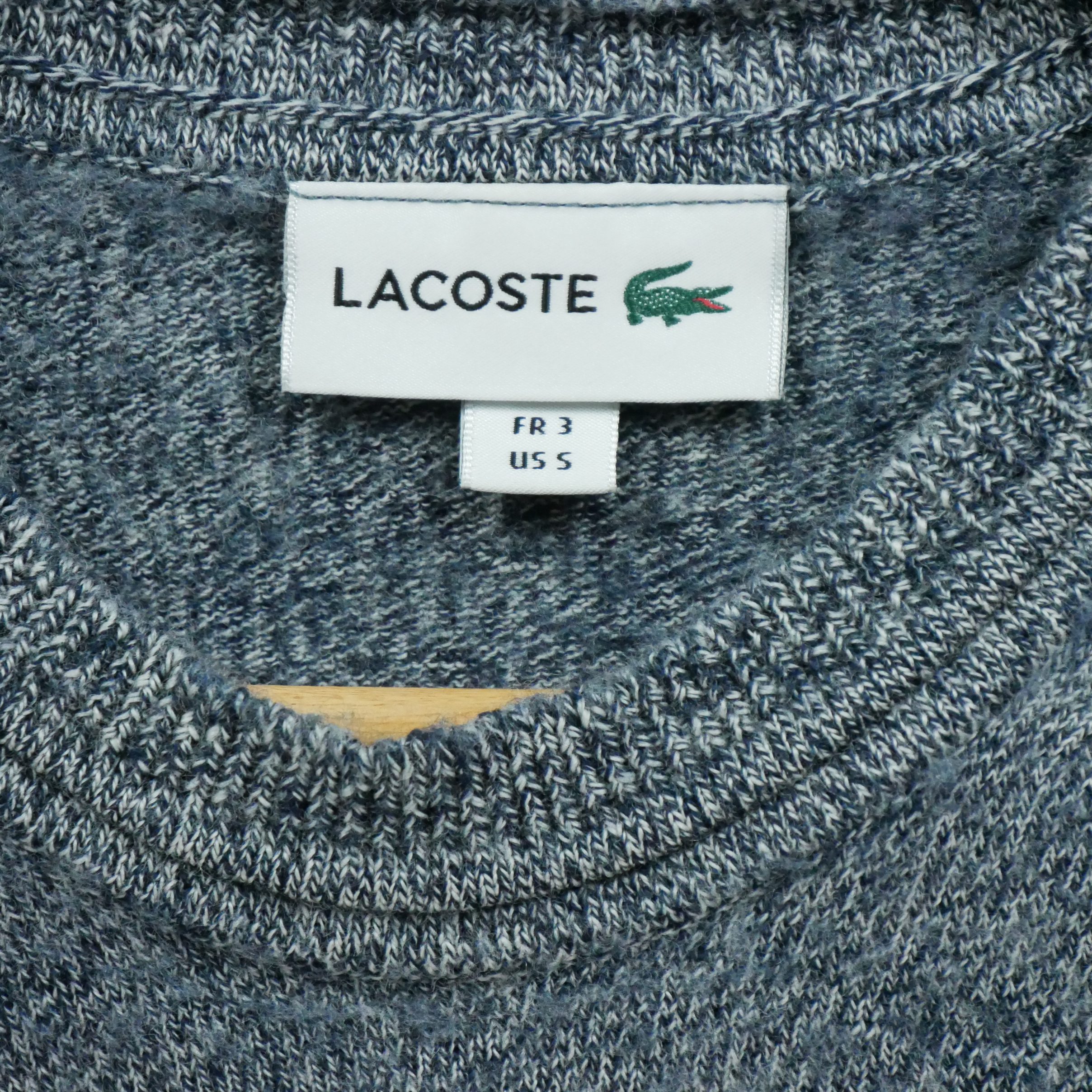 Pull Homme  100% Laine Gris 5