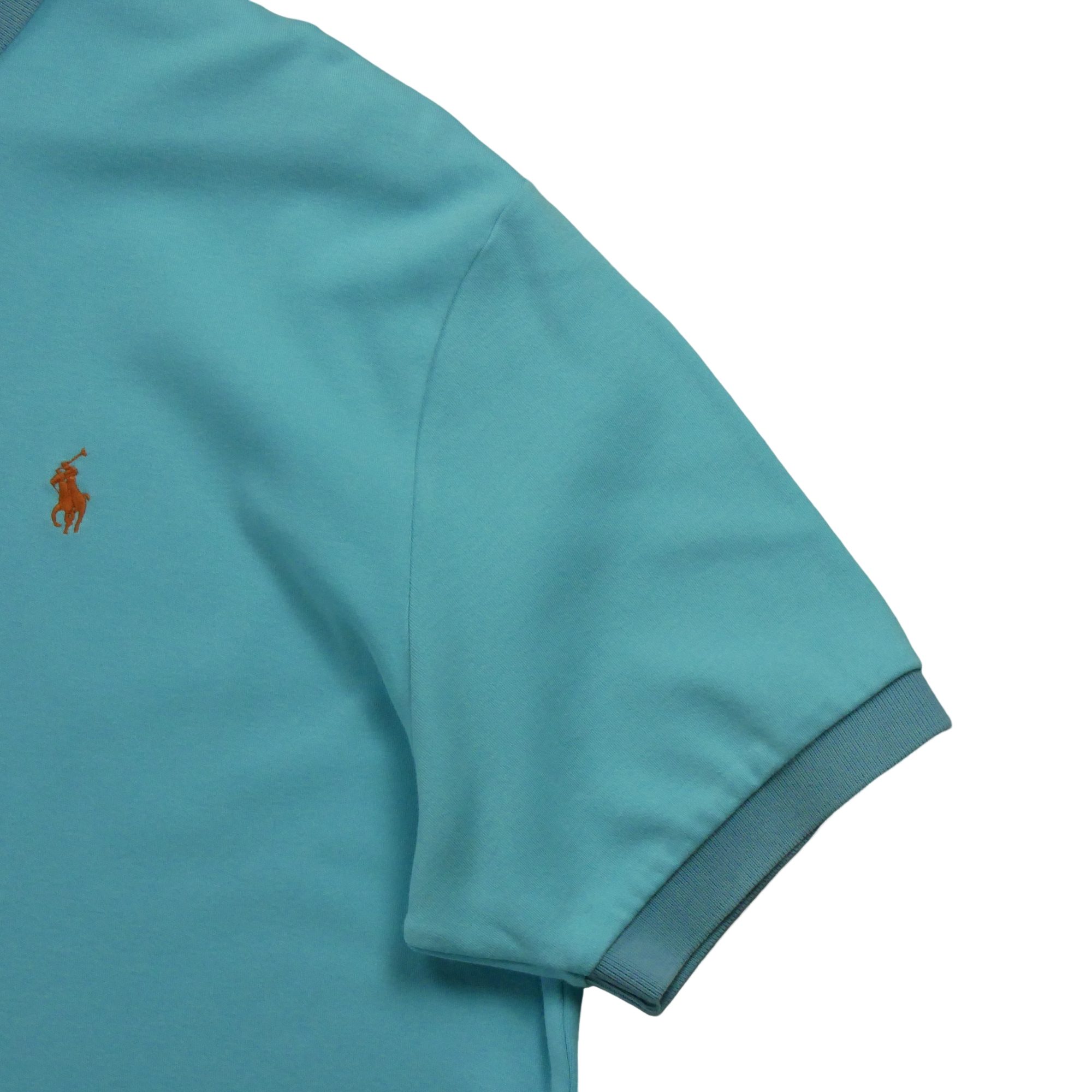 Polo manches courtes Homme  Bleu clair 4