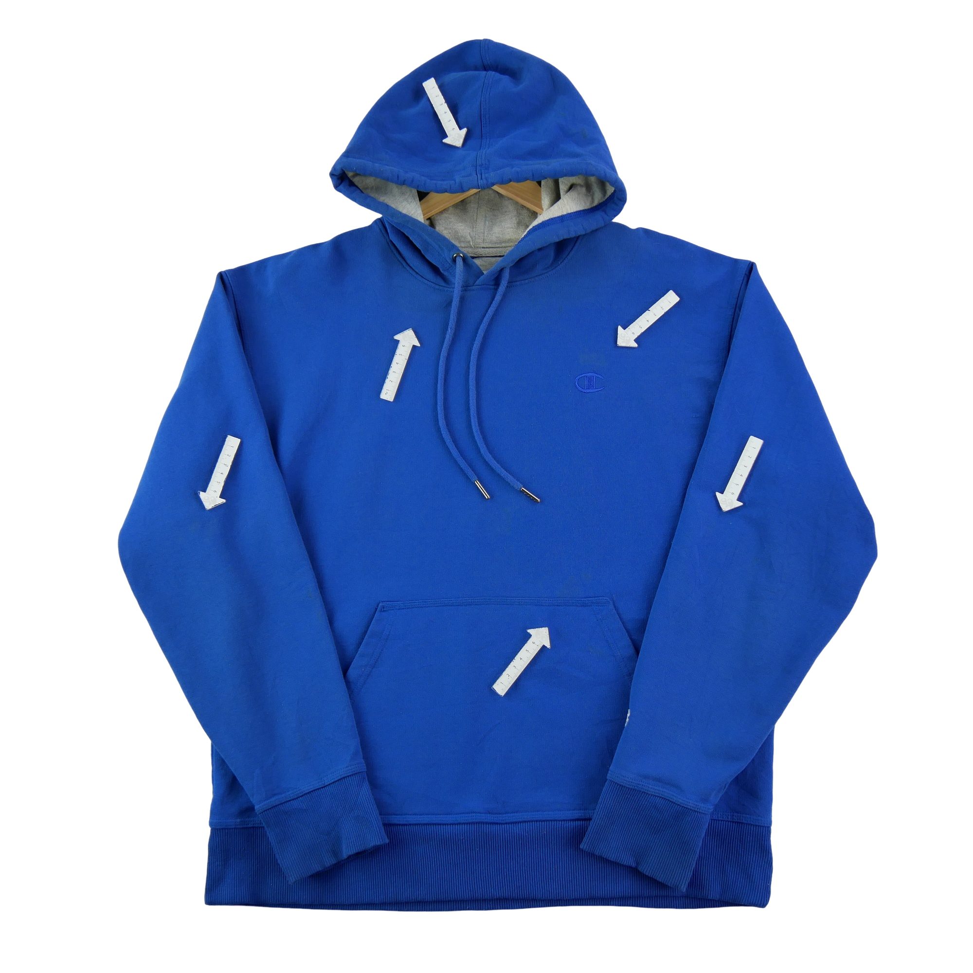 Sweat à capuche Homme  Bleu 4