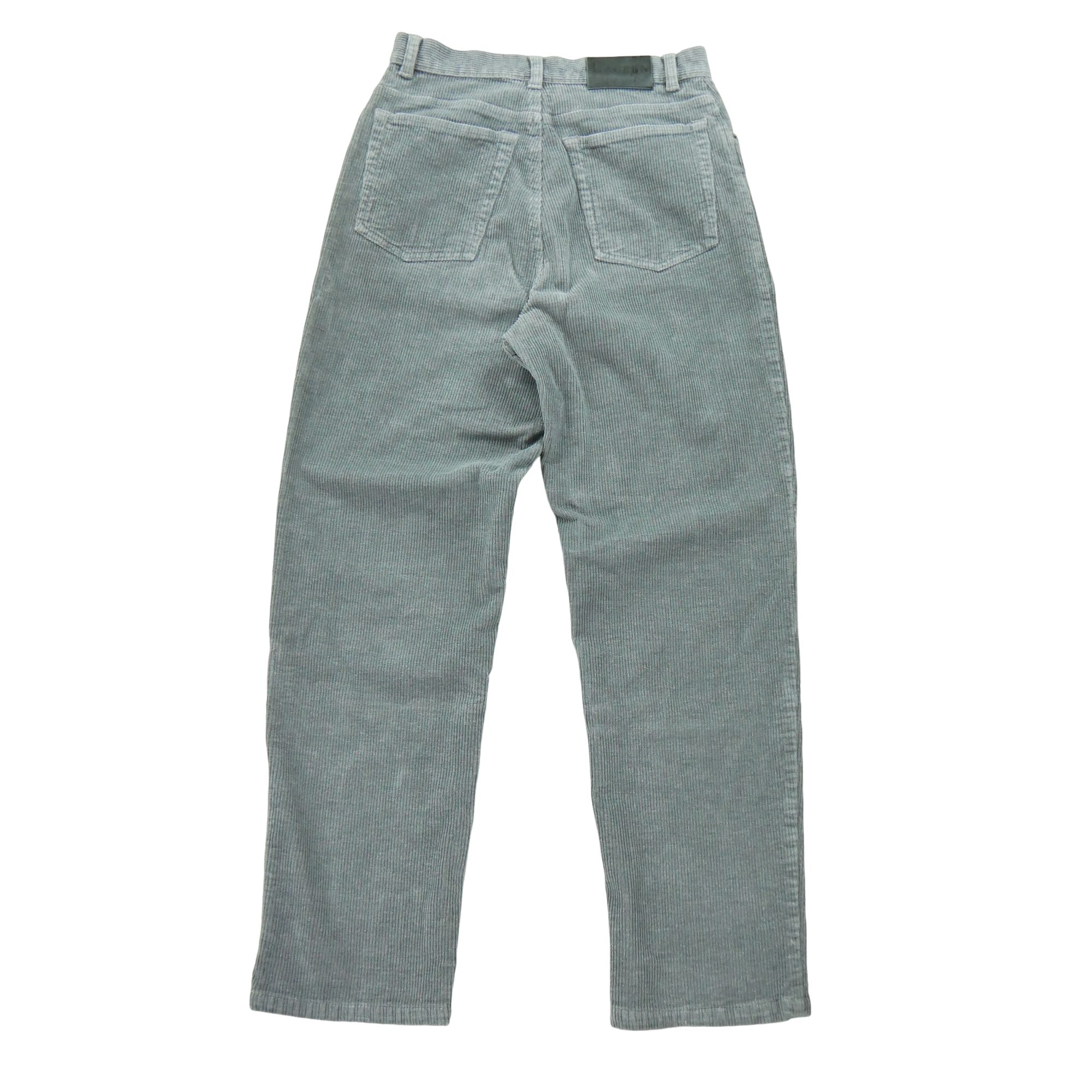 Jean Femme velours côtelé Gris 2