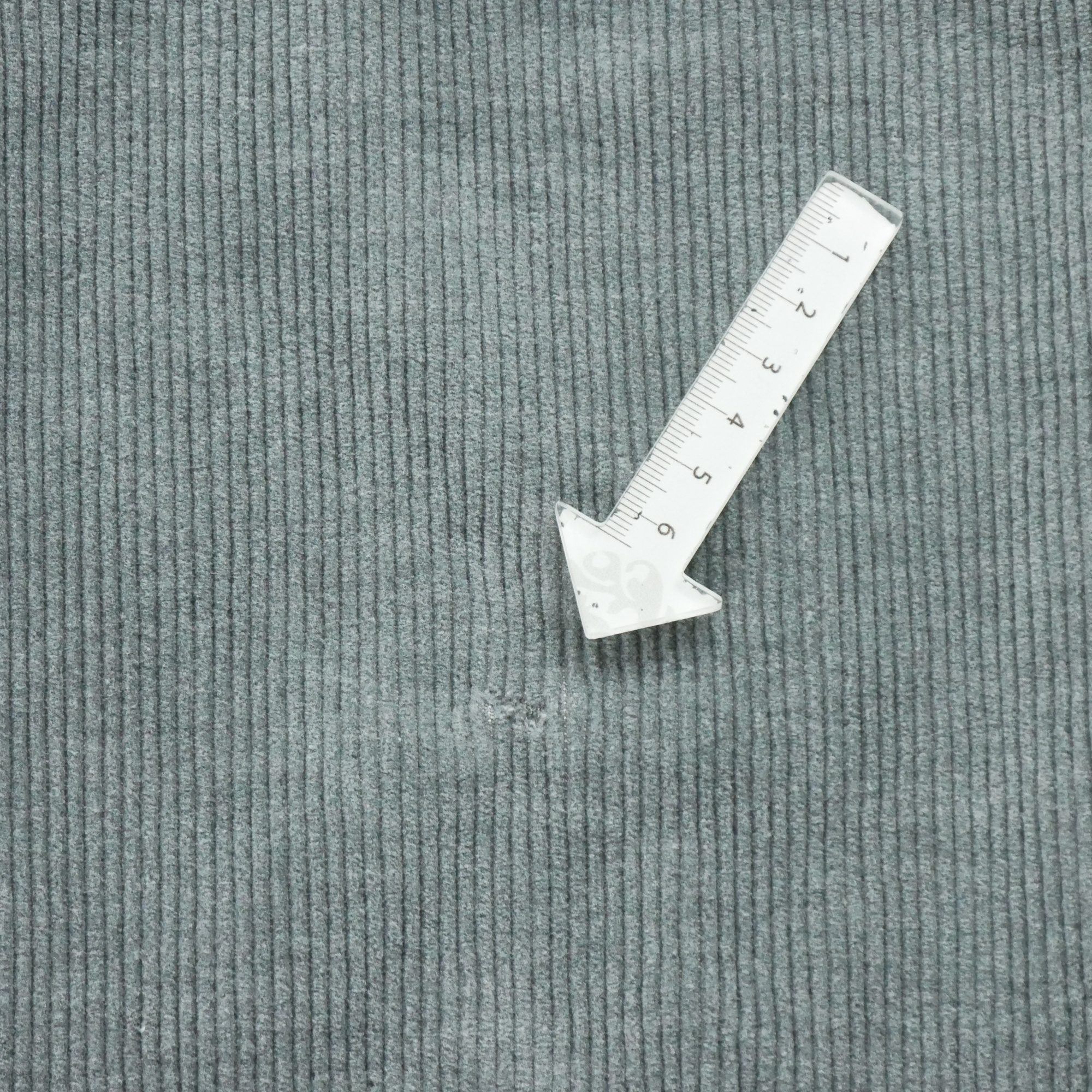Jean Femme velours côtelé Gris 7