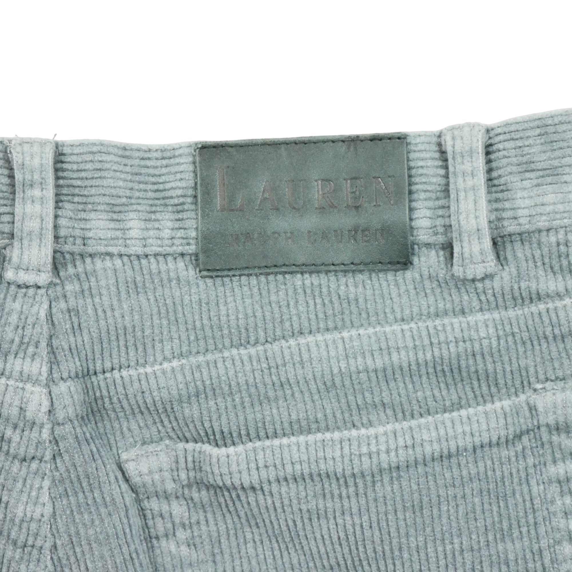Jean Femme velours côtelé Gris 9