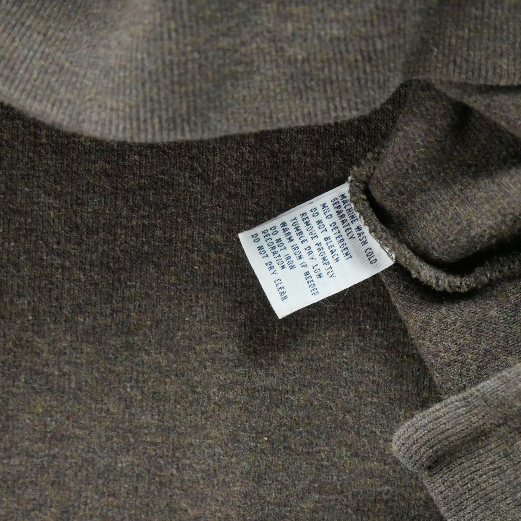 Pull Homme  demi-zippé Marron 7