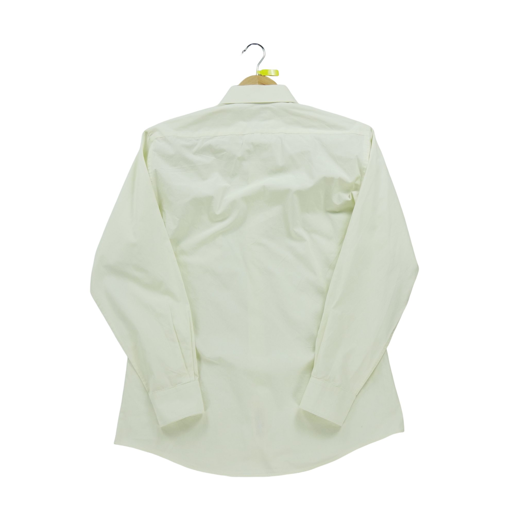 Chemise classique Homme uni Jaune 3