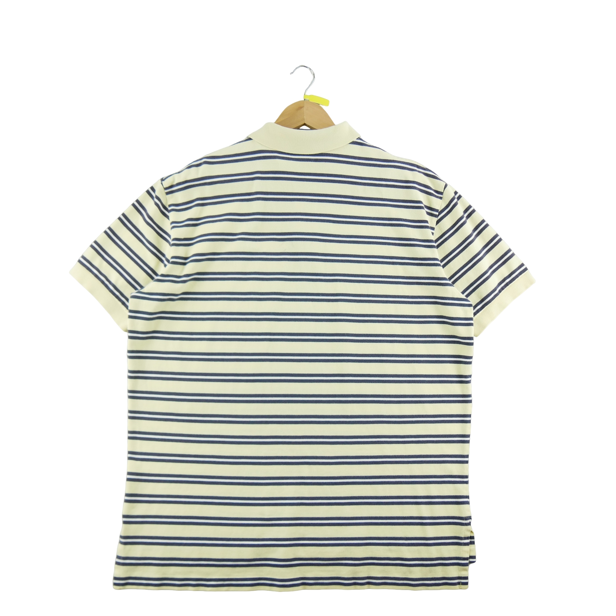 Polo manches courtes Homme  Jaune 3