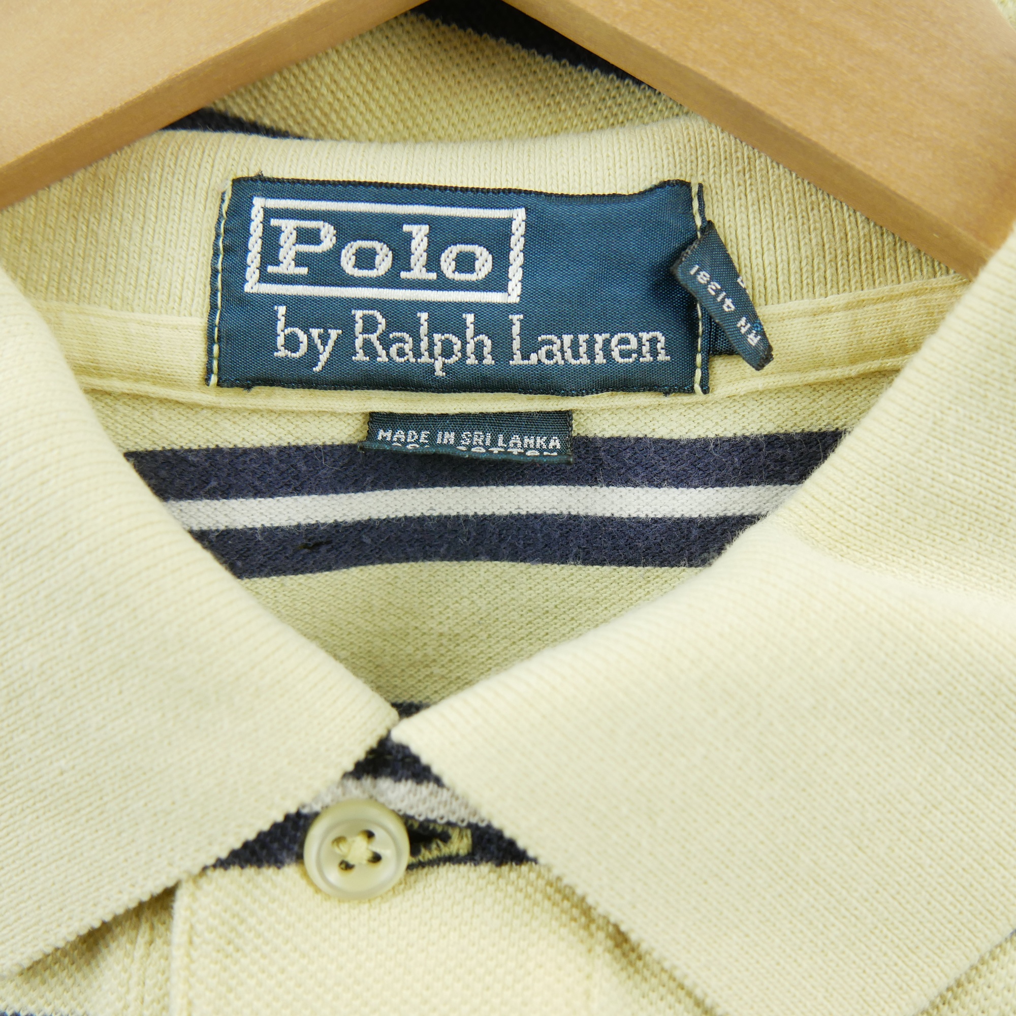 Polo manches courtes Homme  Jaune 8