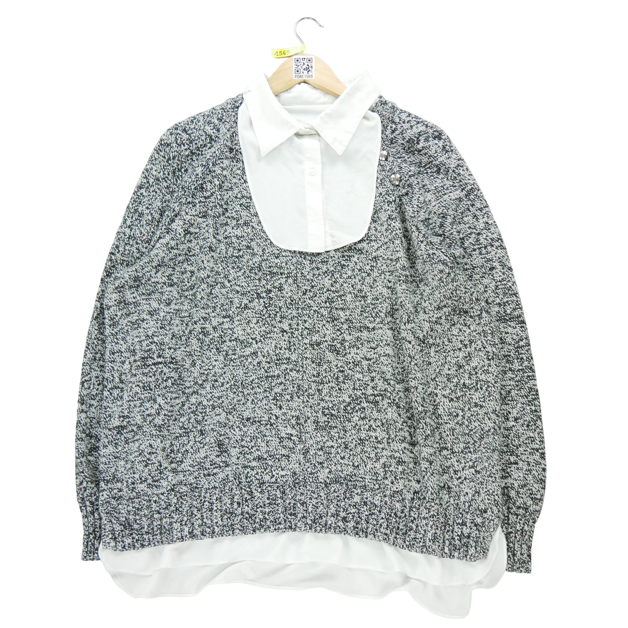 Pull Femme  Gris 1