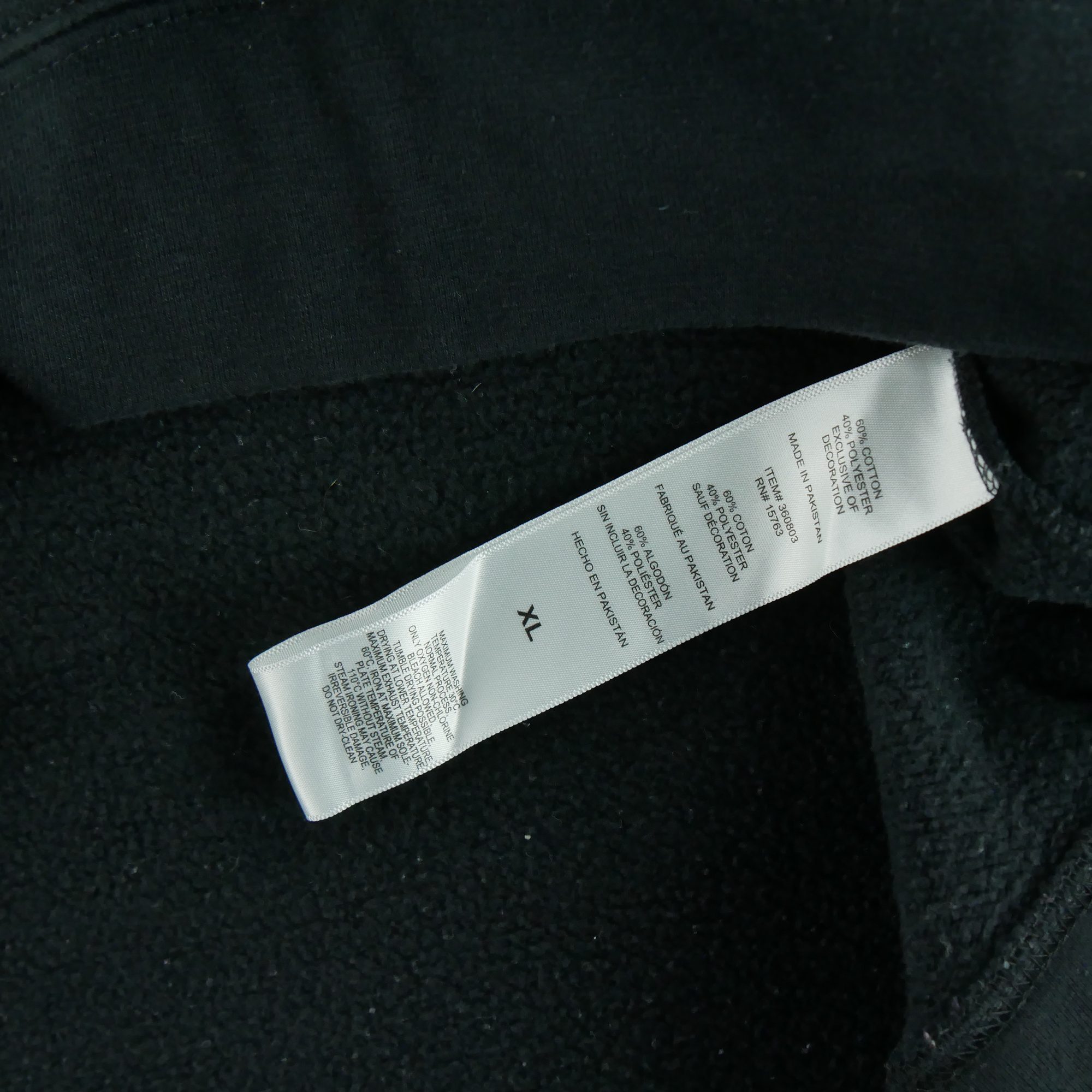 Sweat Homme  Noir 7