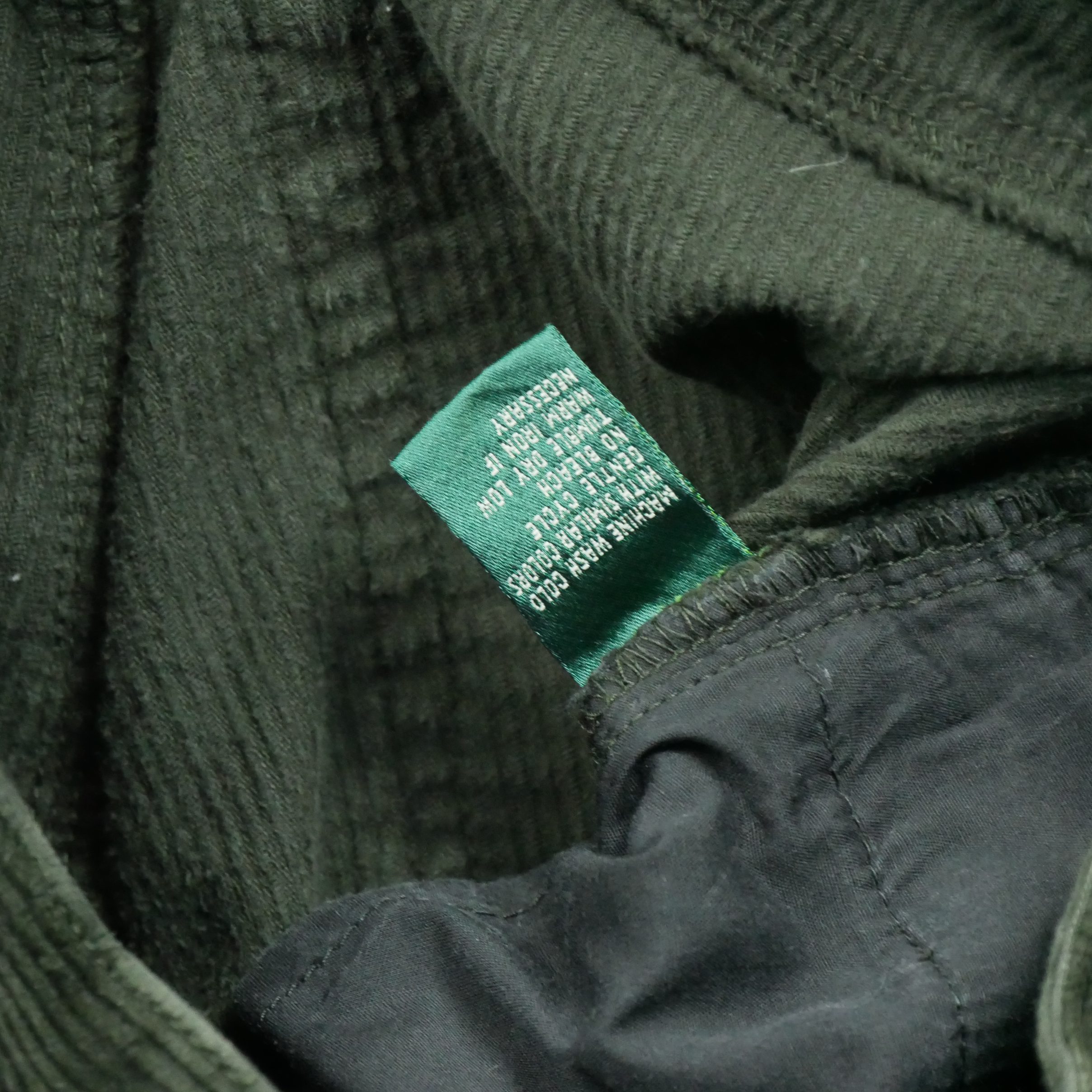 Jean Femme FlareIVelours côtelé Vert 8
