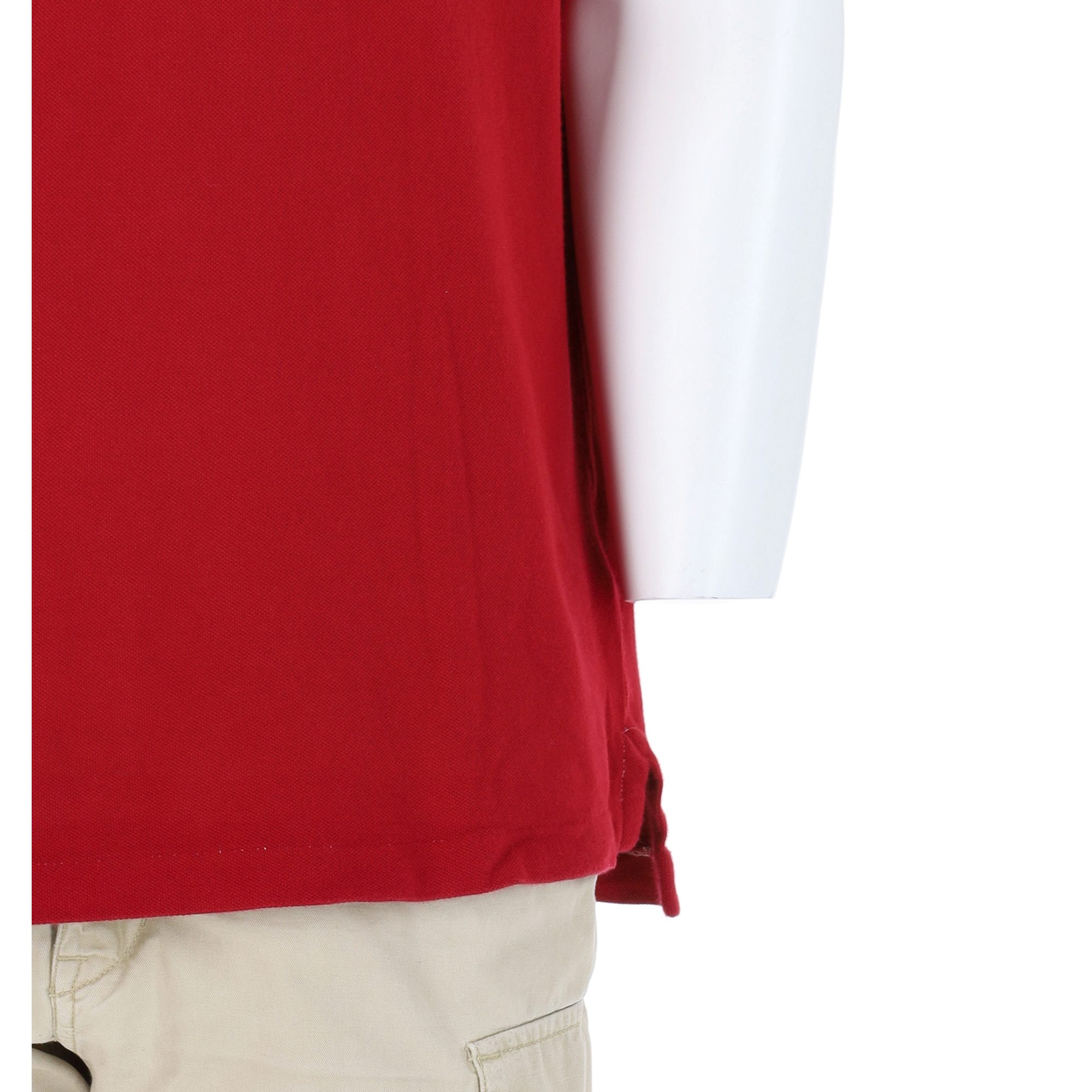 Polo manches courtes Homme  Rouge 7
