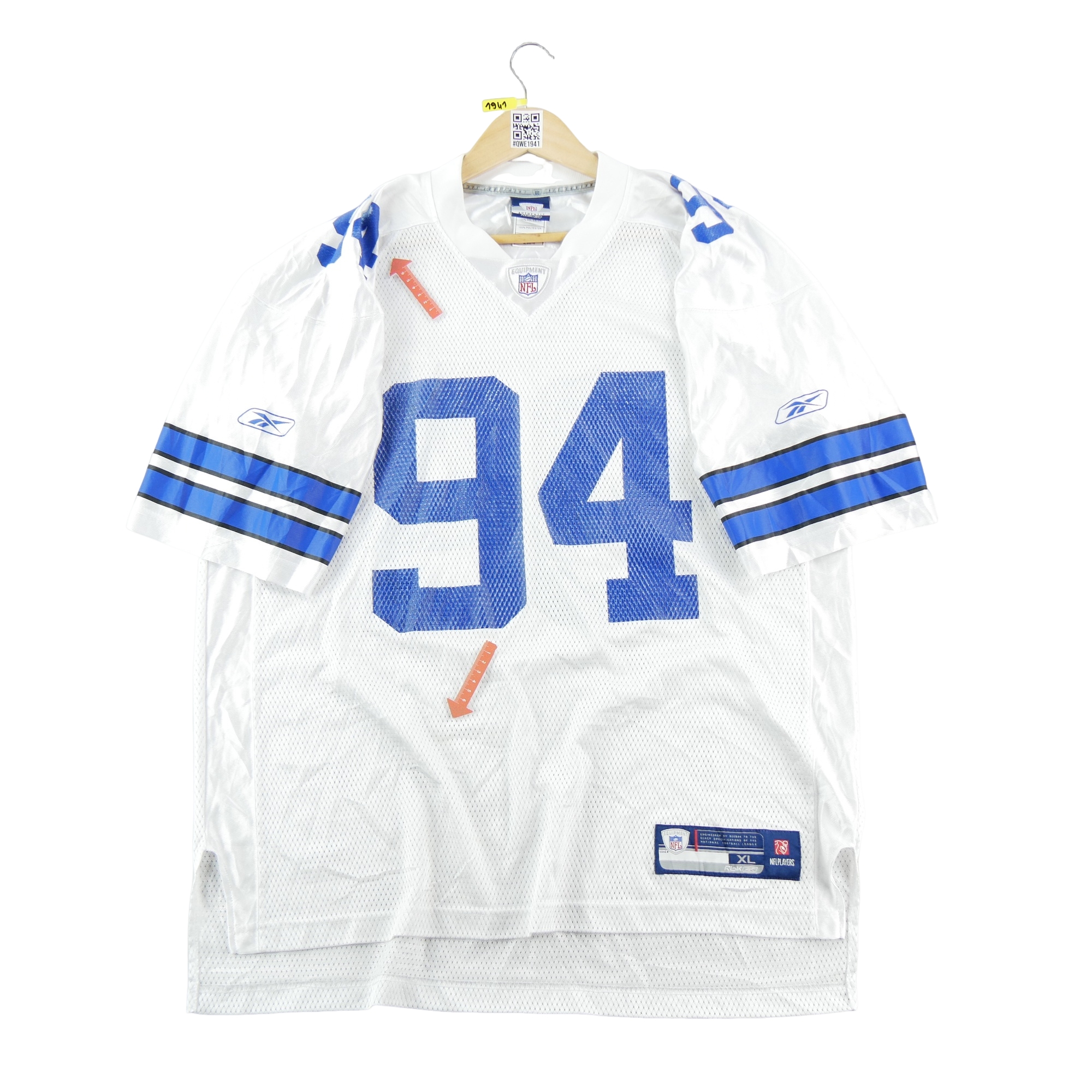 Maillot Homme NFL Dallas Cowboys Blanc 5