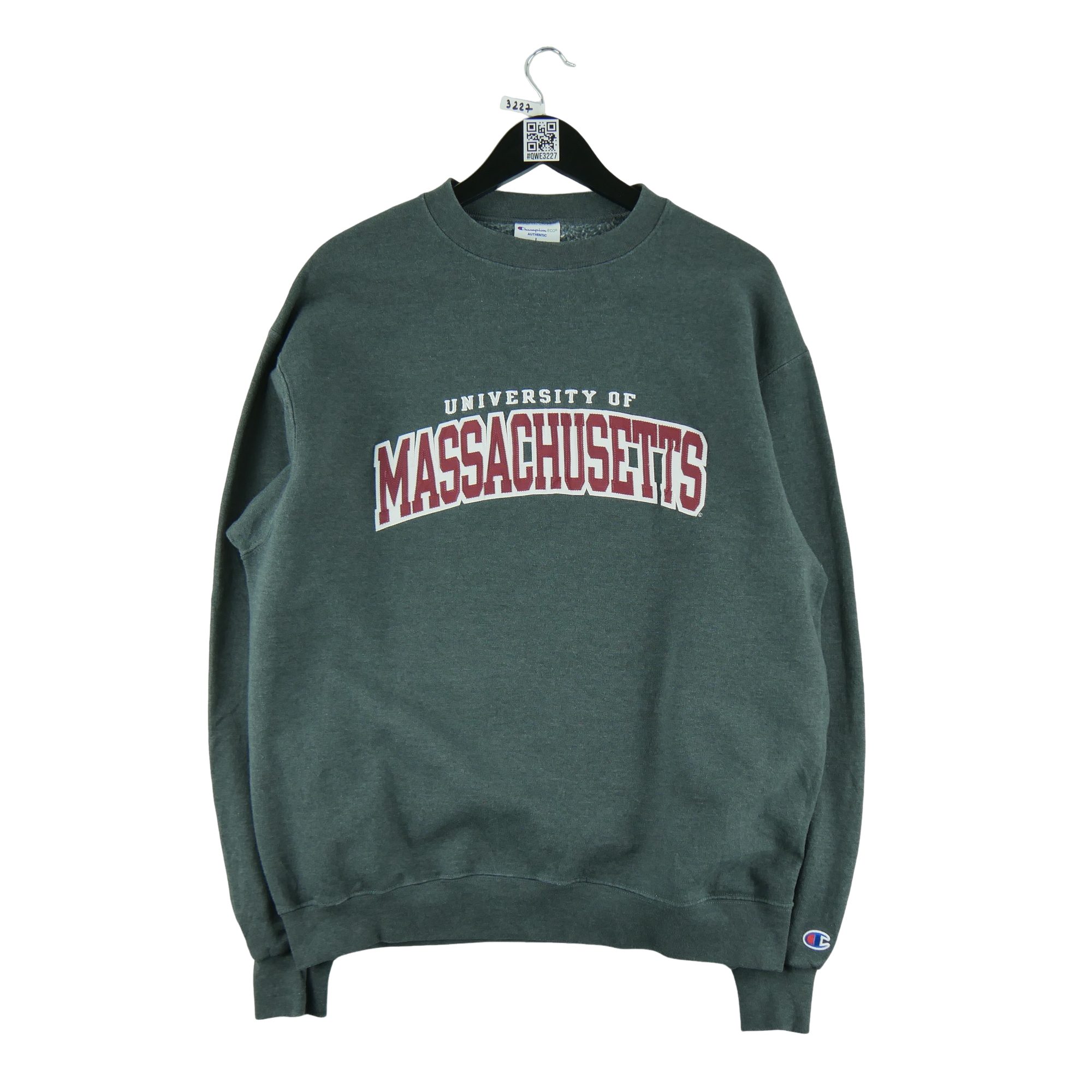 Sweat Homme  Massachusetts Gris 1