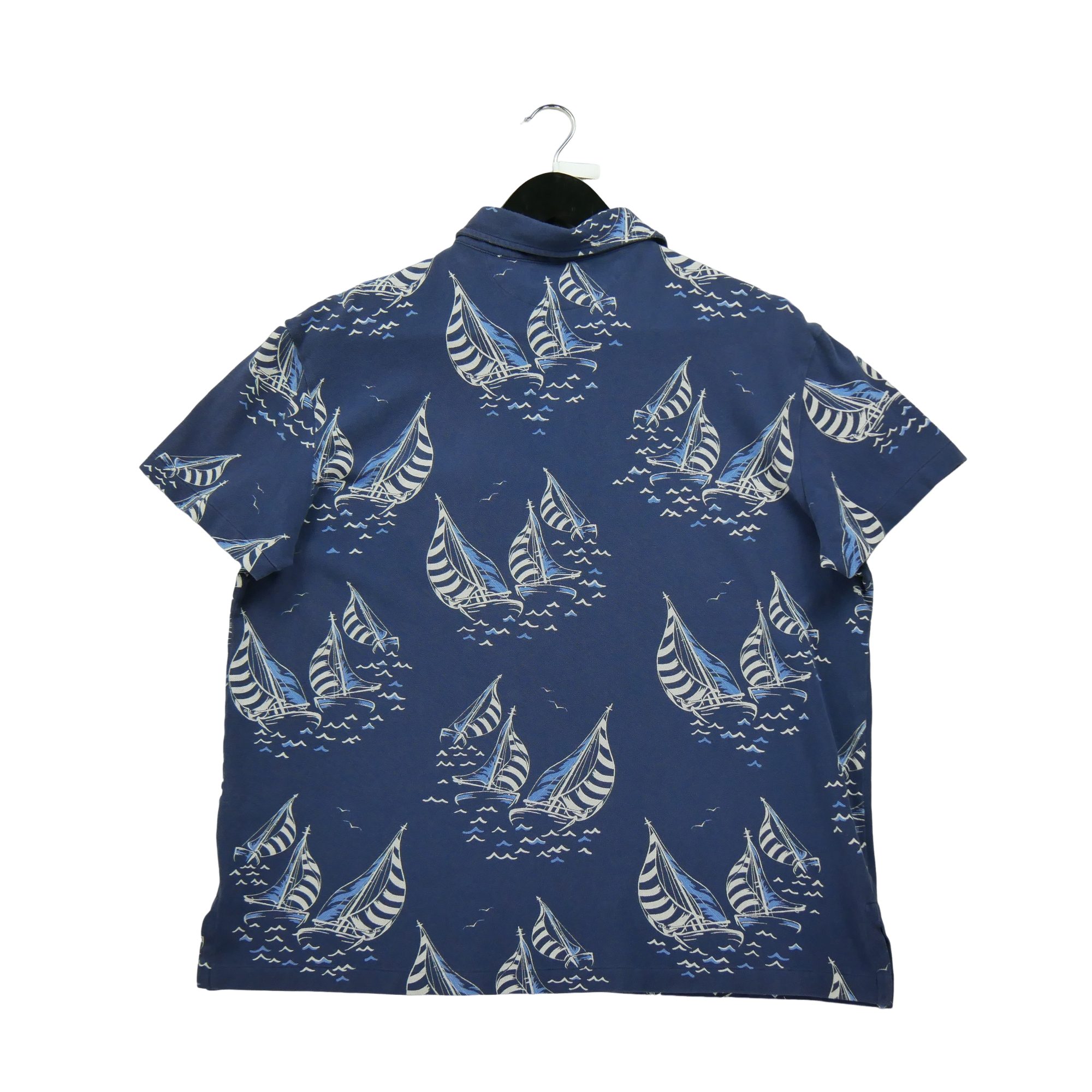 Polo manches courtes Homme  Marine 3