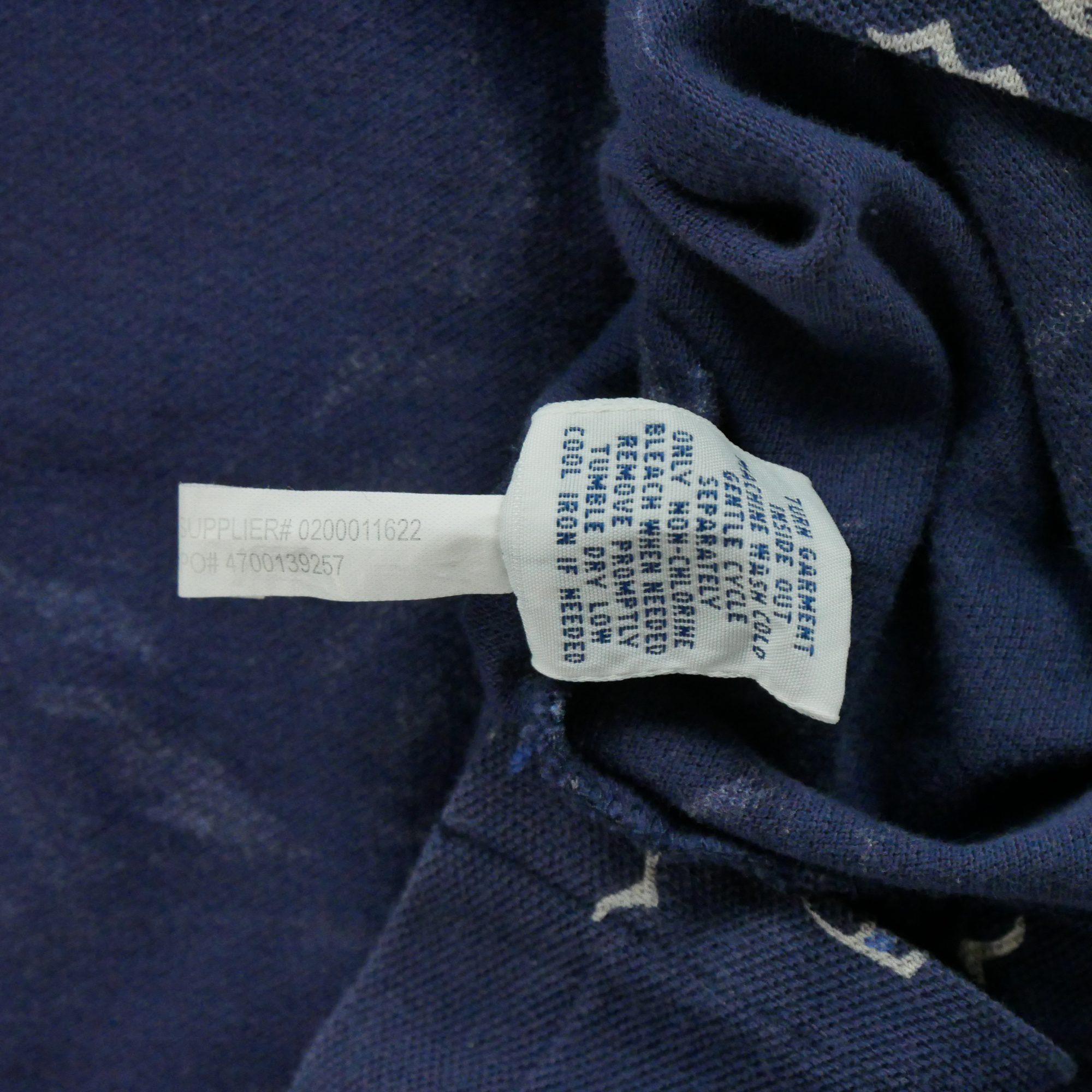 Polo manches courtes Homme  Marine 7