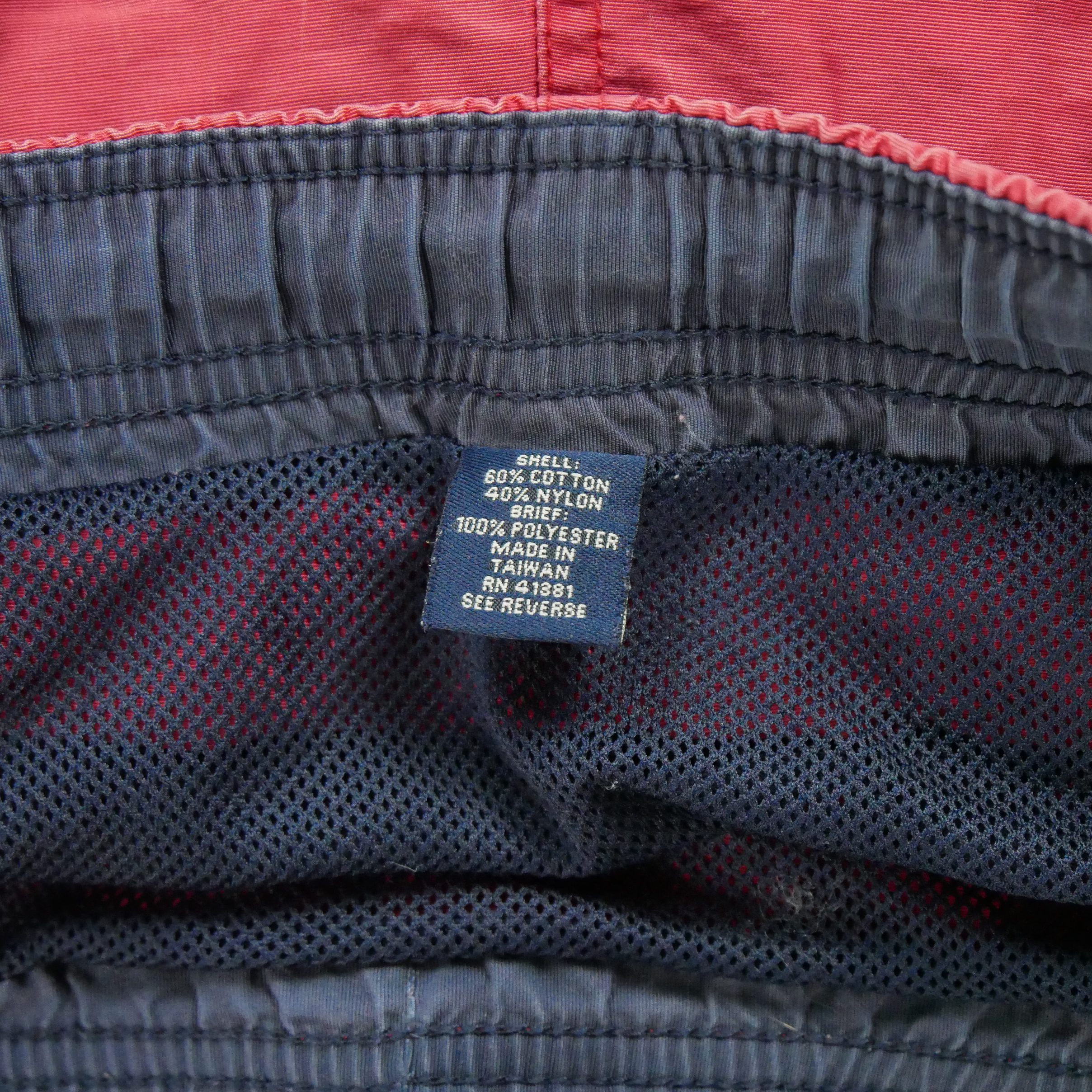 Short de bain Homme  Rouge 7