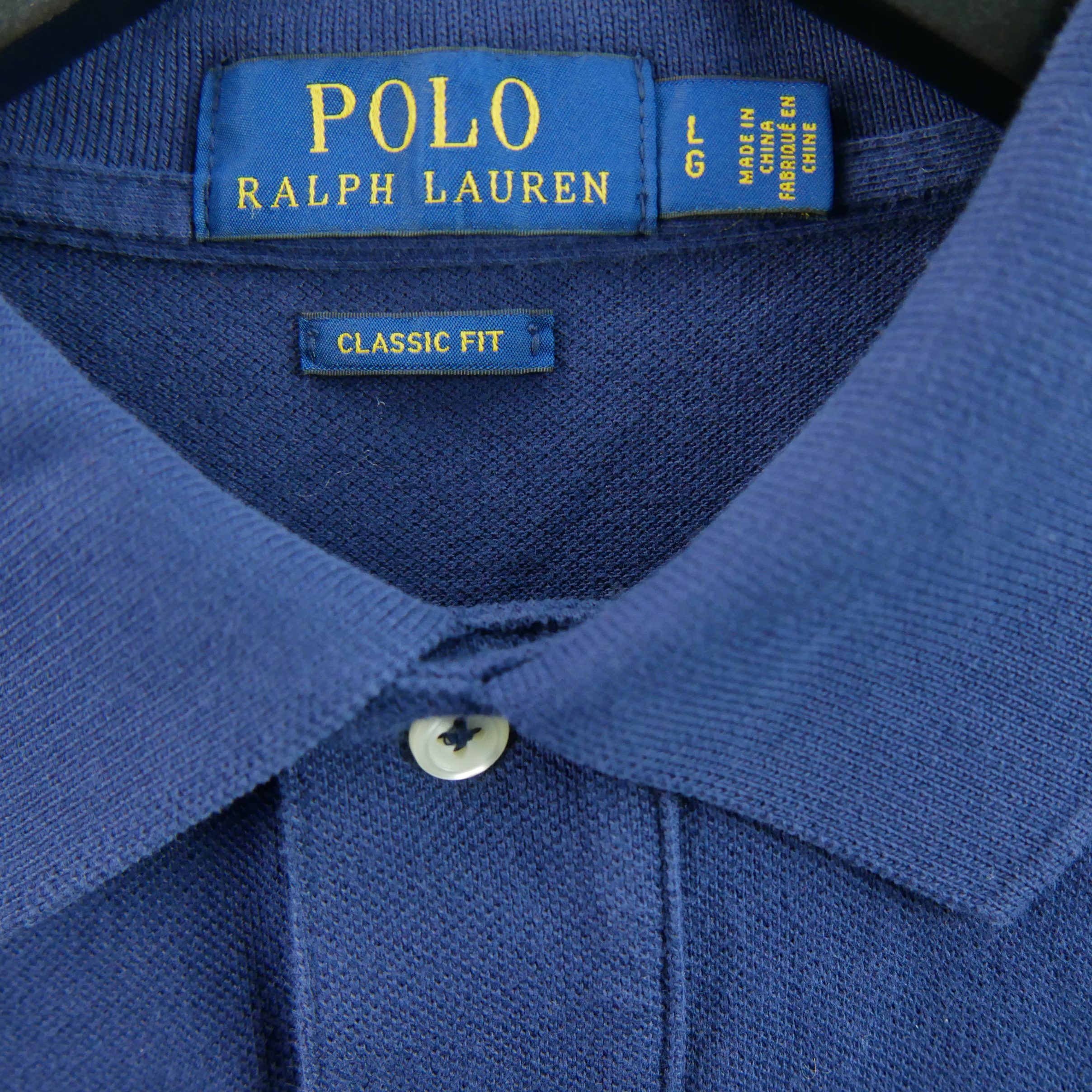 Polo manches courtes Homme  Marine 6