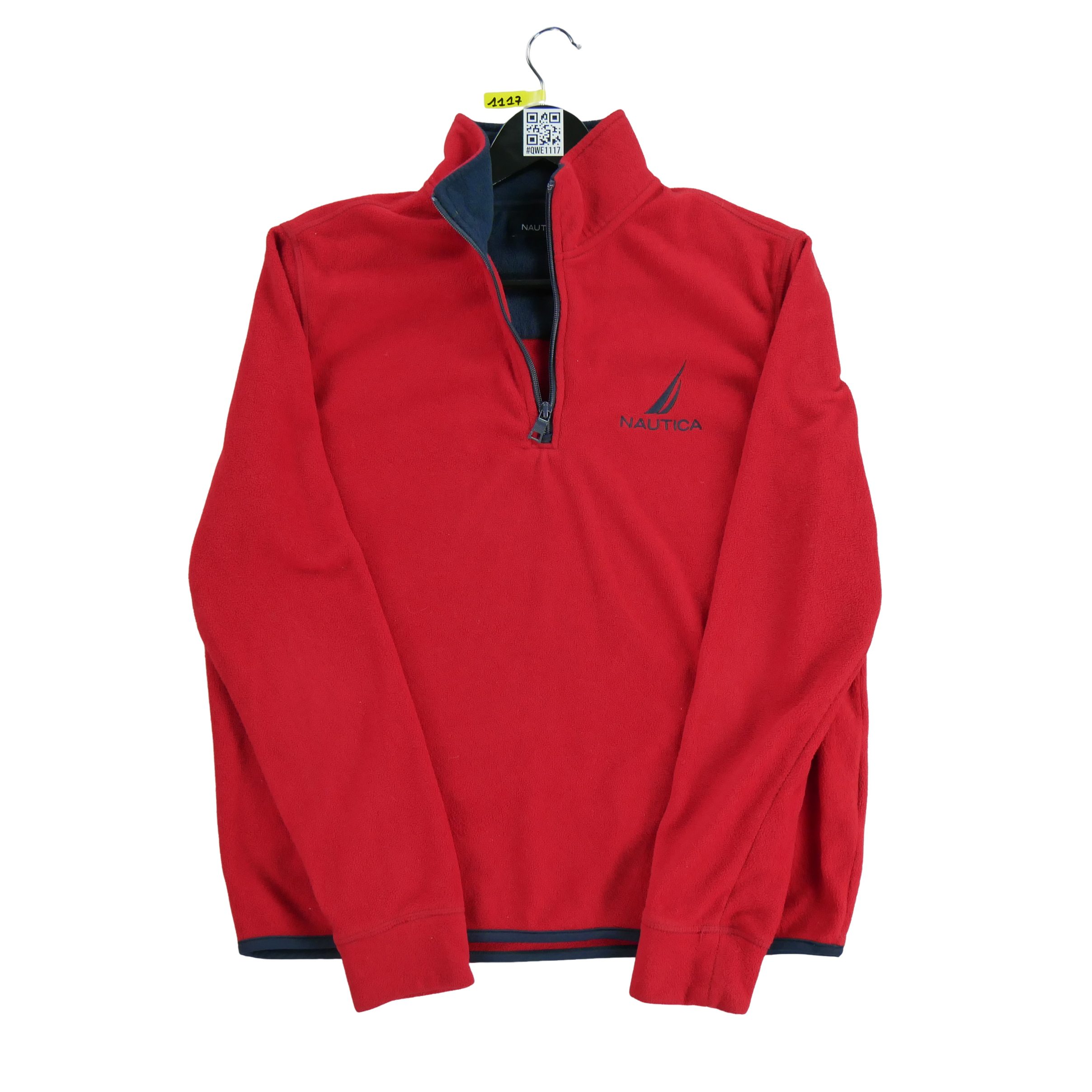 Pull polaire Homme  Vintage Y2K Rouge - Bon état