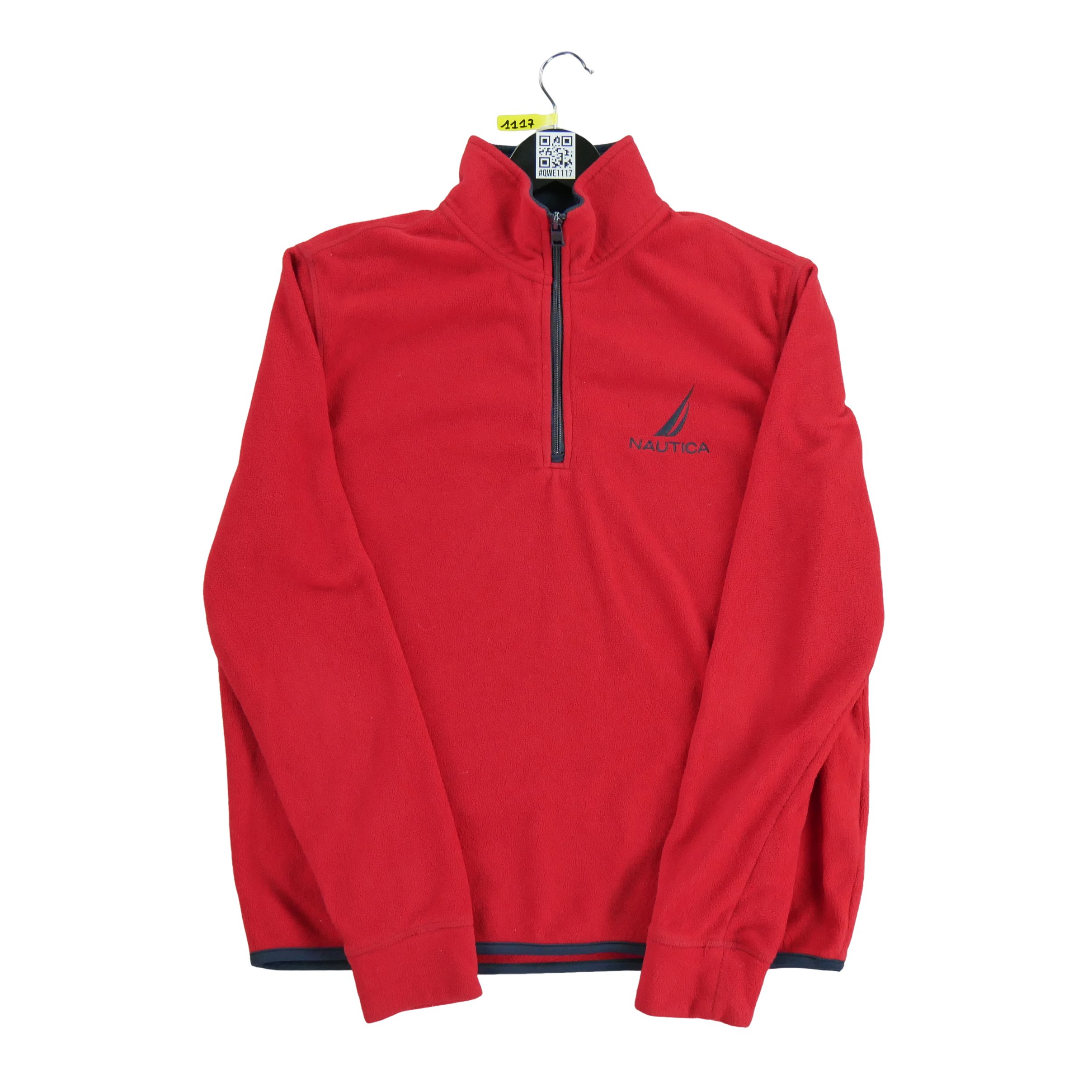 Pull polaire Homme  Vintage Y2K Rouge 2