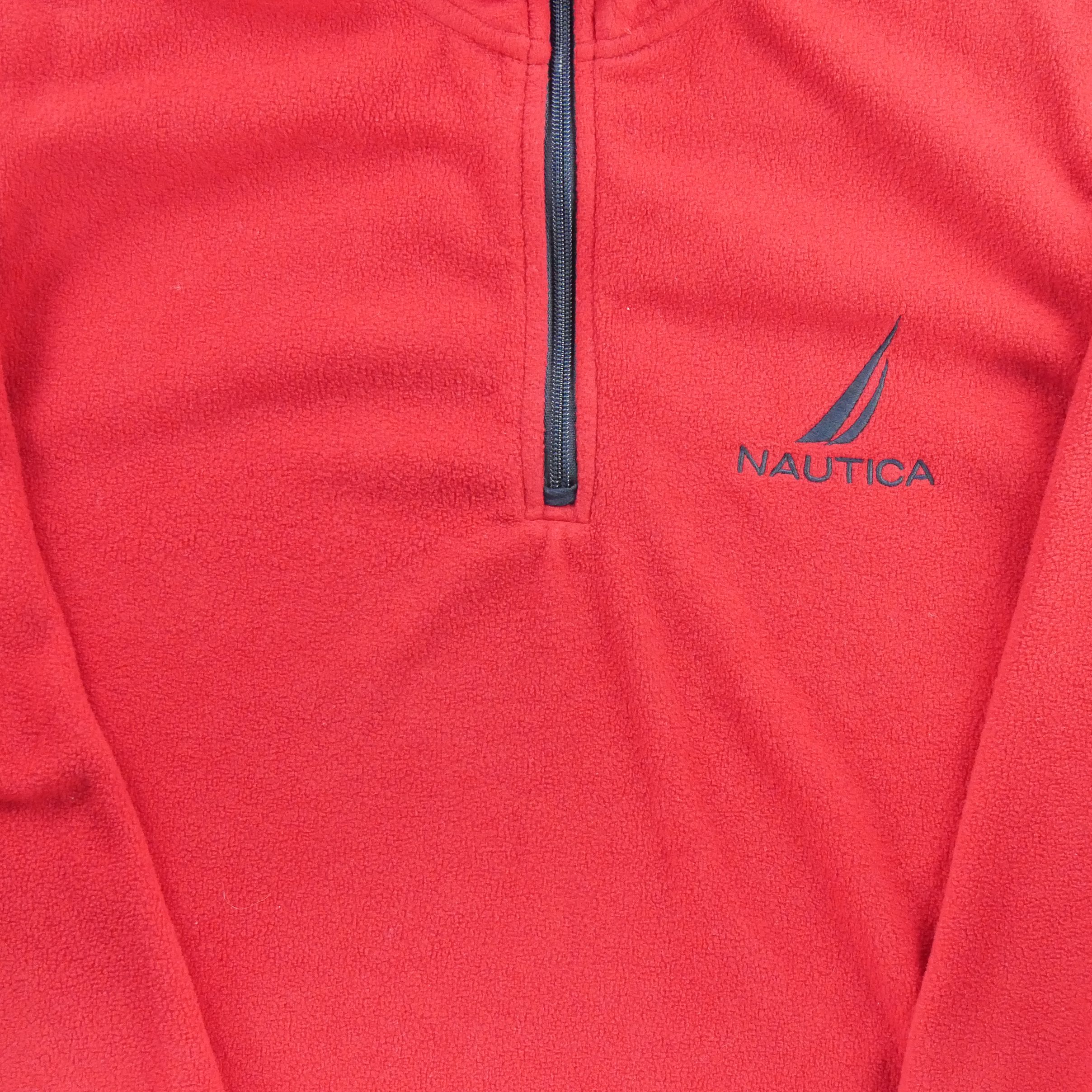 Pull polaire Homme  Vintage Y2K Rouge 7