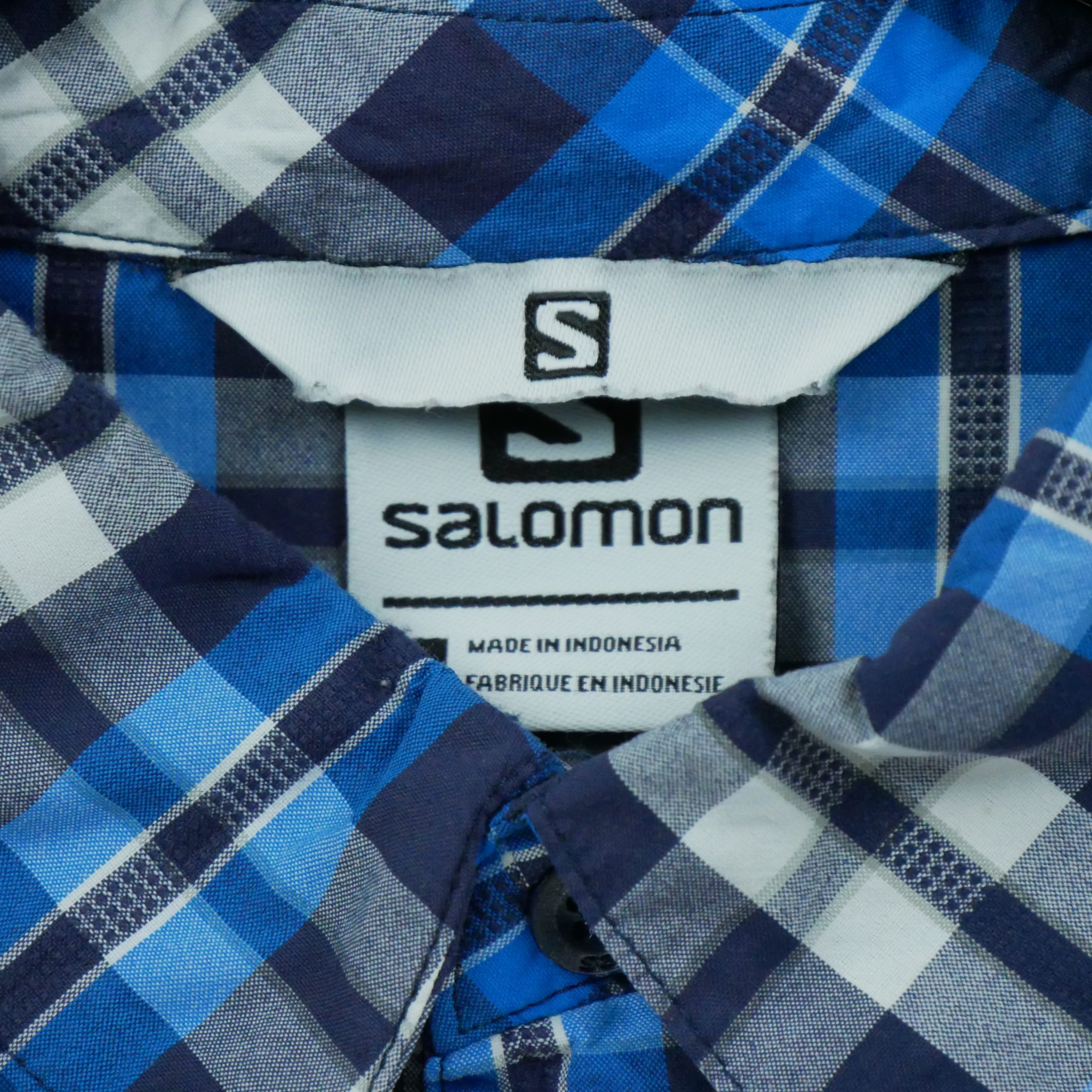 Chemise détente Homme à carreaux Bleu 5