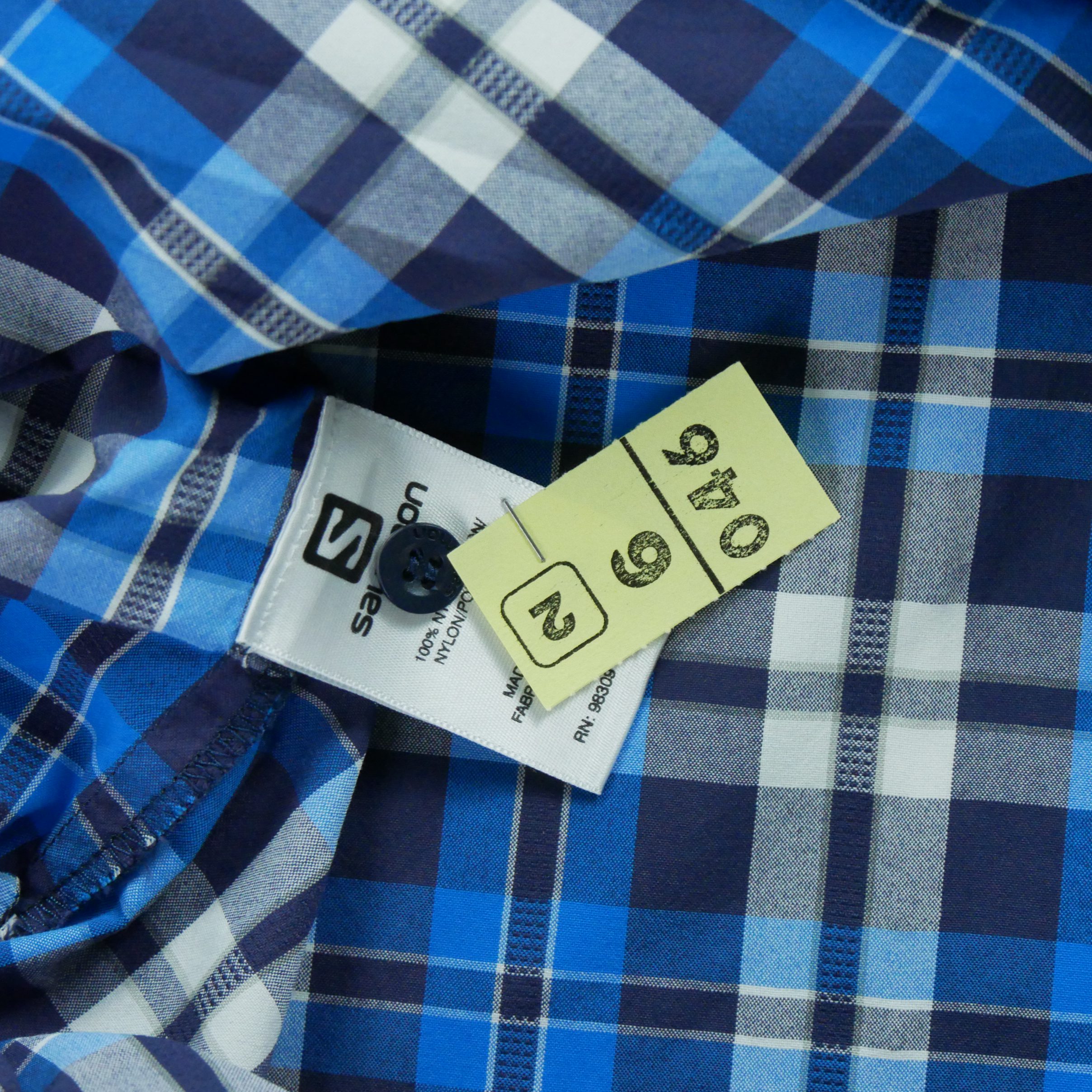 Chemise détente Homme à carreaux Bleu 6