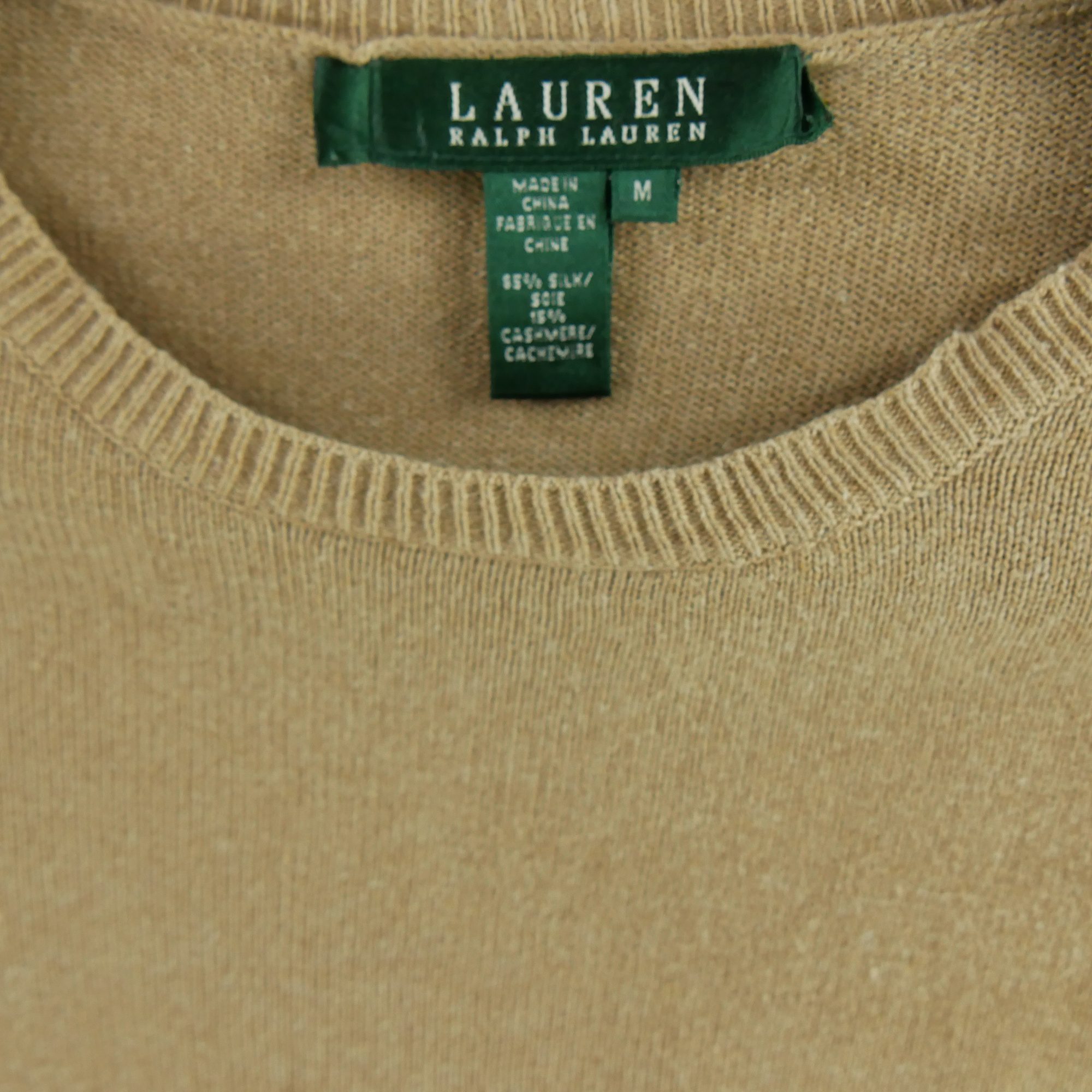 Pull Femme  soie et cachemire Beige 4