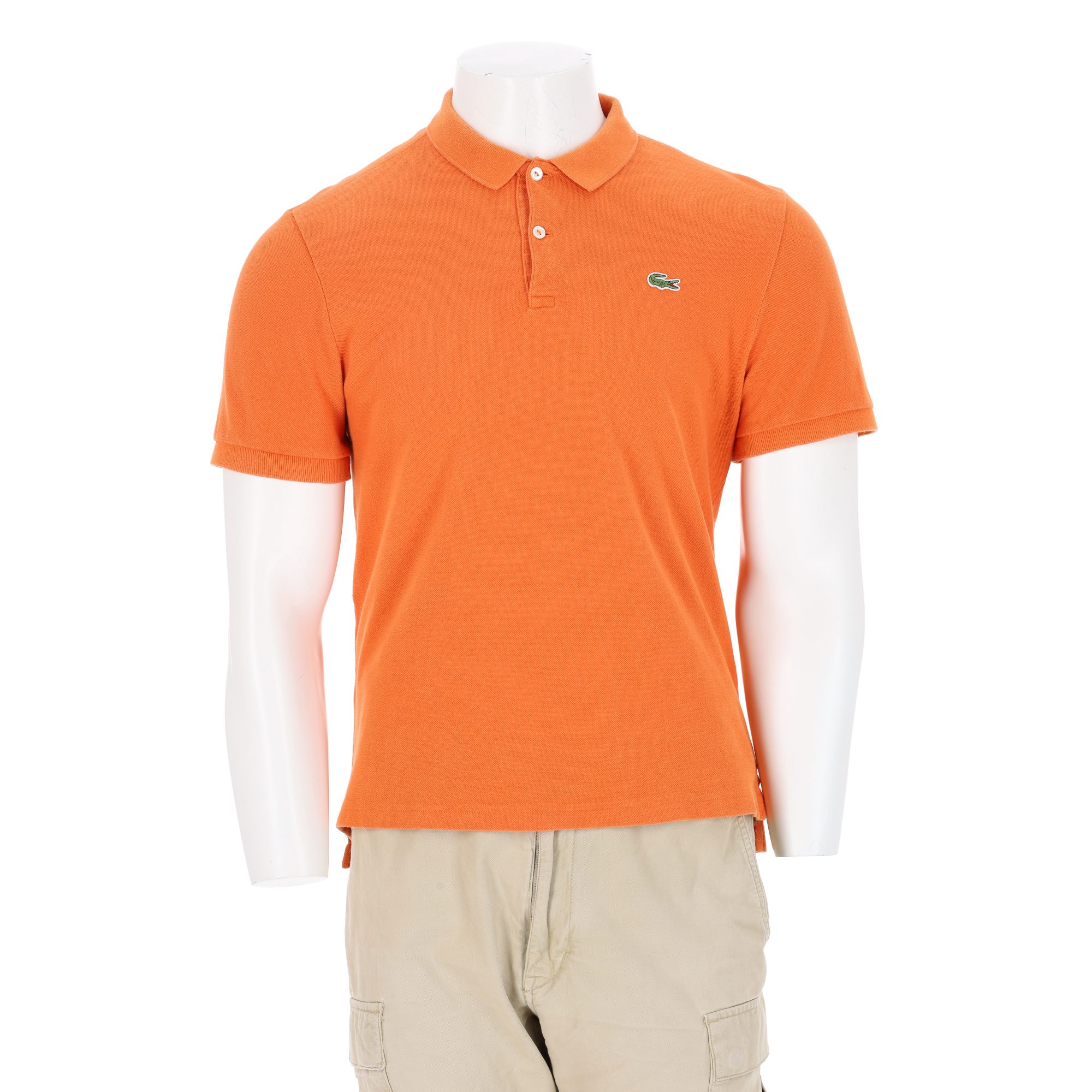 Polo manches courtes Homme  Orange 1