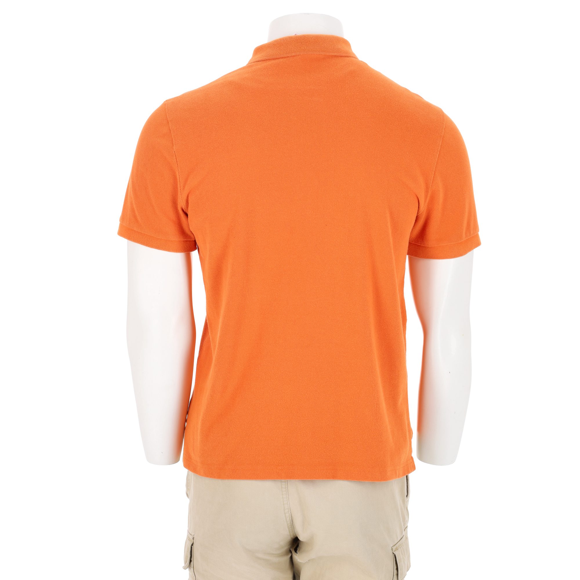 Polo manches courtes Homme  Orange 2