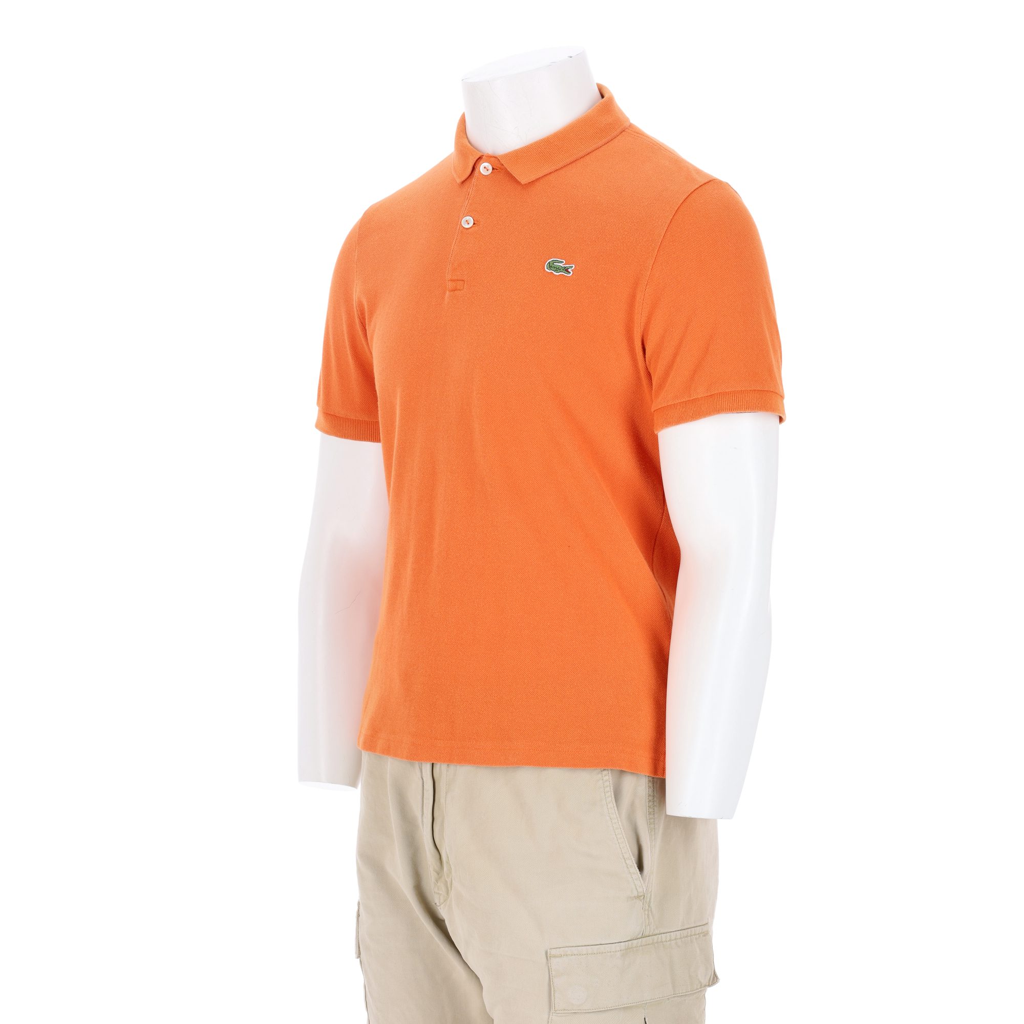 Polo manches courtes Homme  Orange 3