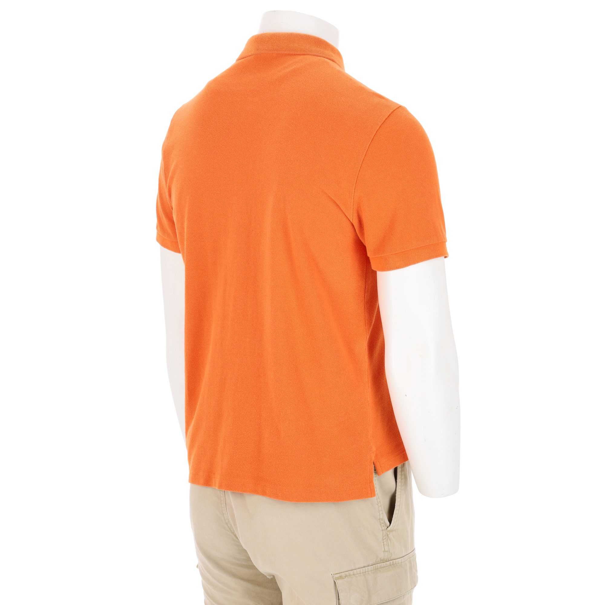 Polo manches courtes Homme  Orange 4