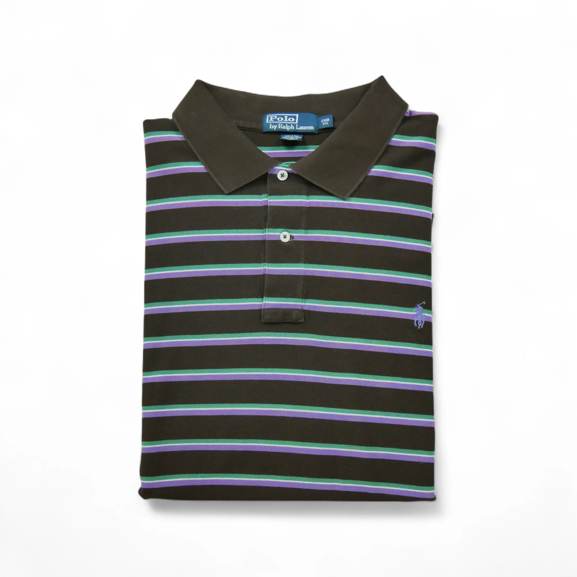 Polo manches courtes Homme  Marron 1