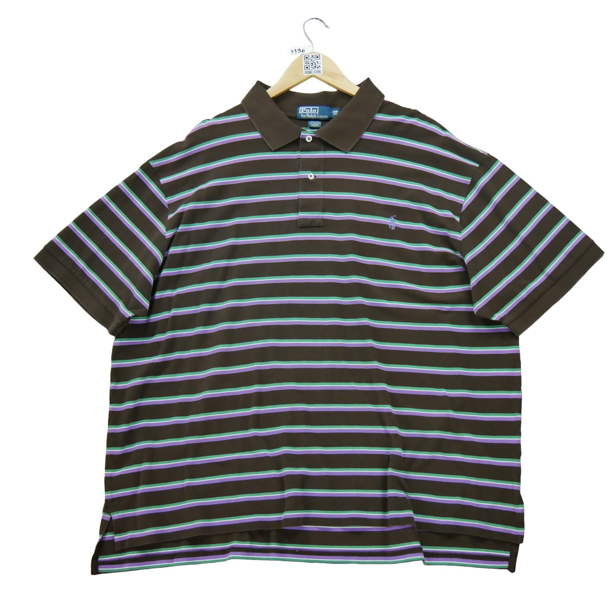 Polo manches courtes Homme  Marron 2