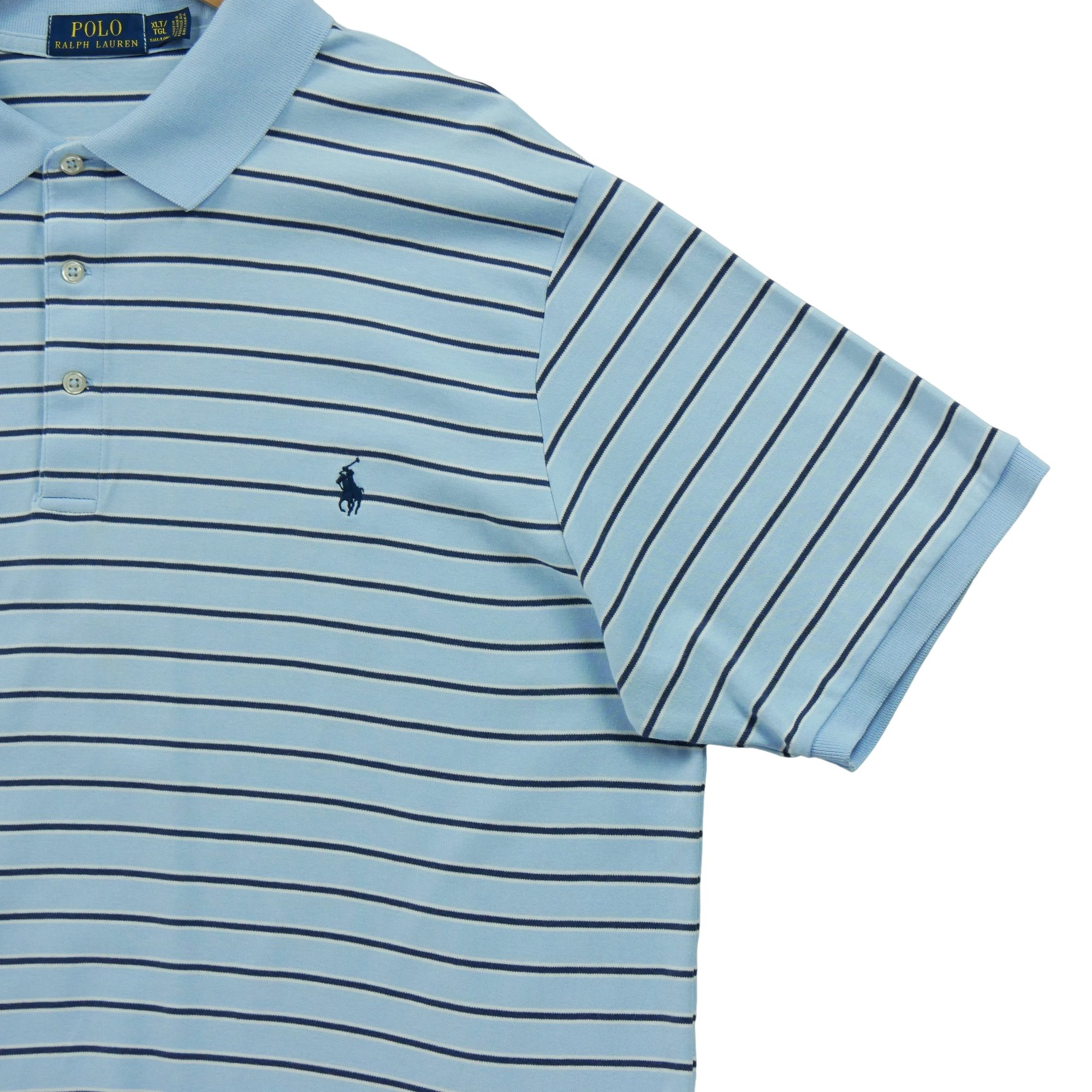 Polo manches courtes Homme  Bleu clair 4