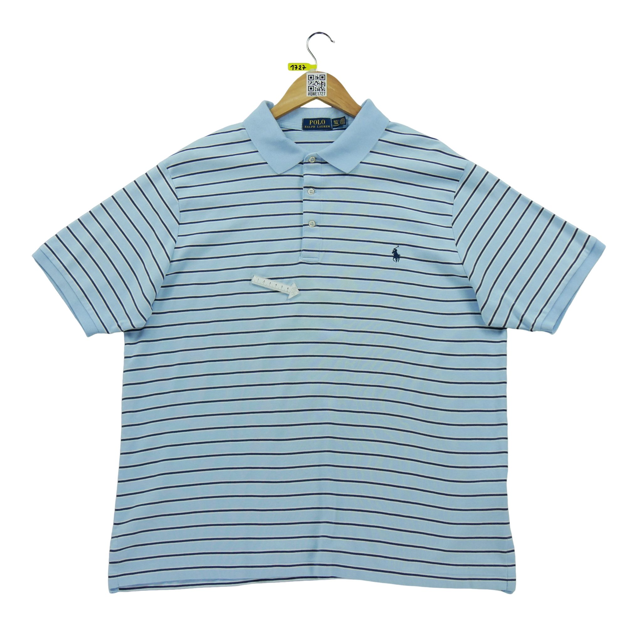 Polo manches courtes Homme  Bleu clair 5